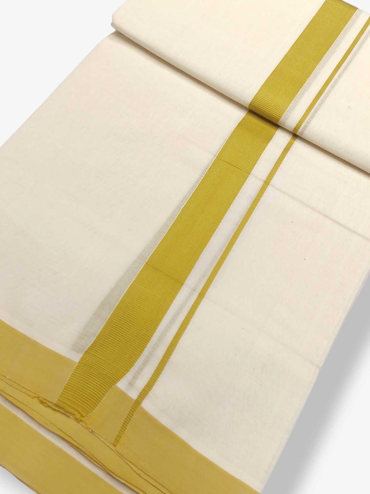 Kerala Balaramapuram Pure Cotton Handloom Mundu/Dhoti