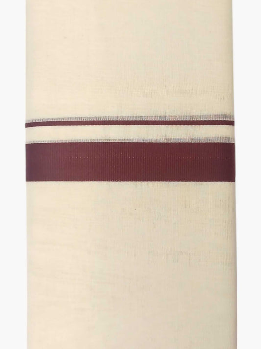 Kerala Balaramapuram Pure Cotton Handloom Mundu/Dhoti