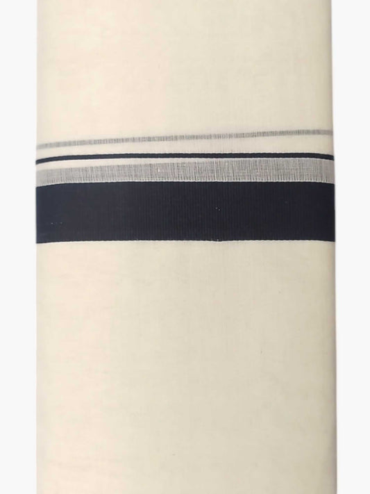 Kerala Balaramapuram Pure Cotton Handloom Mundu/Dhoti