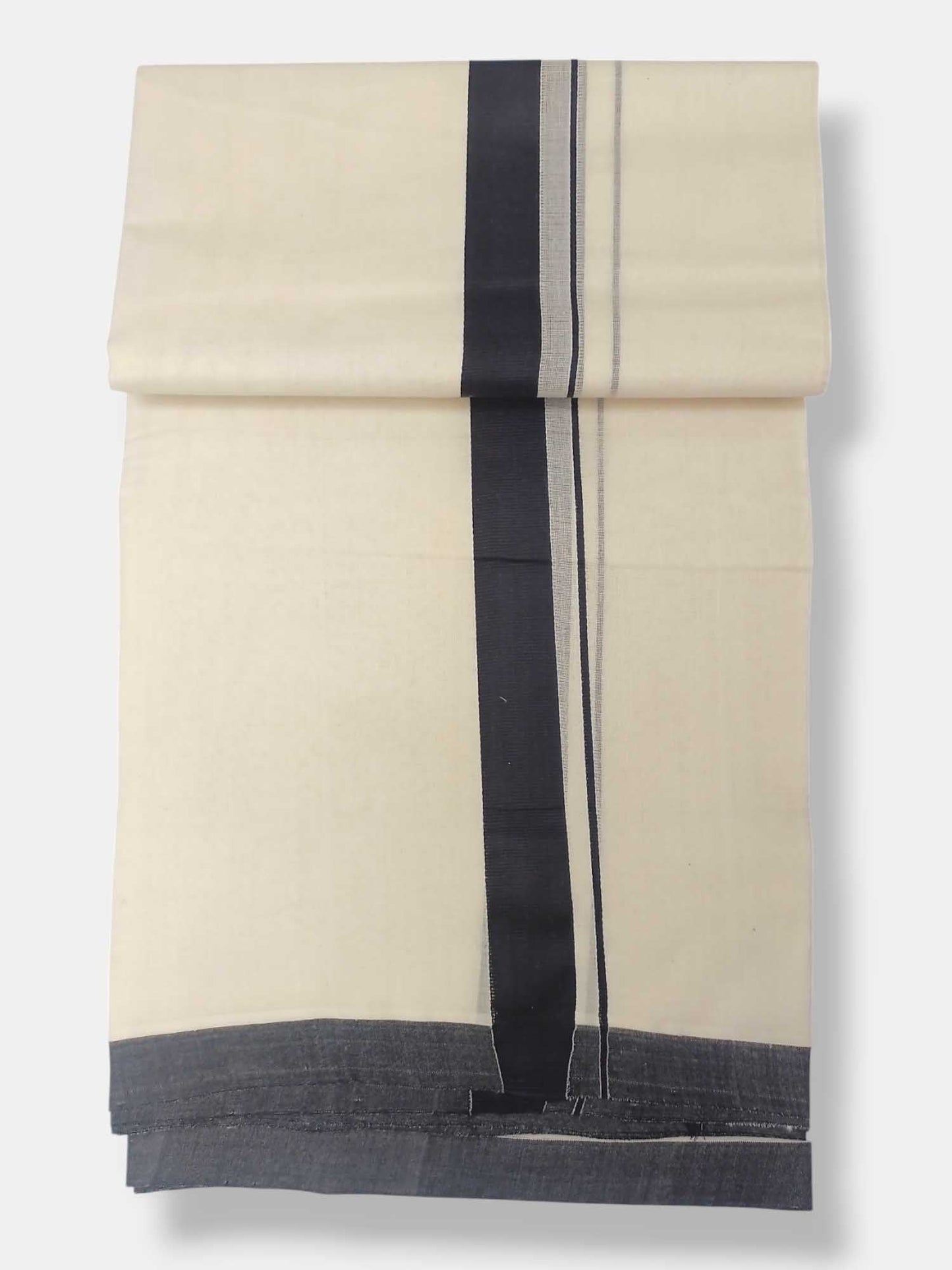 Kerala Balaramapuram Pure Cotton Handloom Mundu/Dhoti