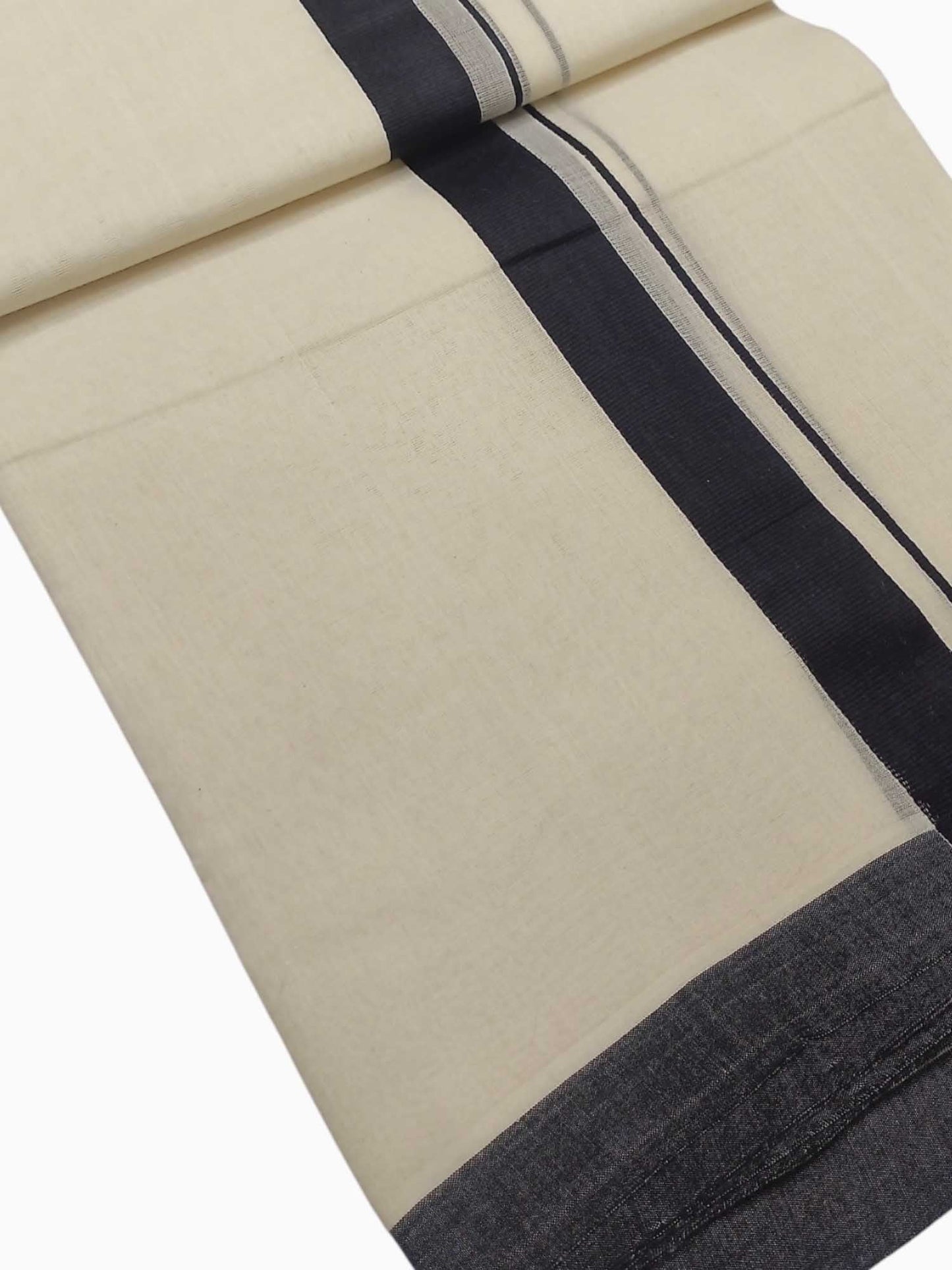 Kerala Balaramapuram Pure Cotton Handloom Mundu/Dhoti
