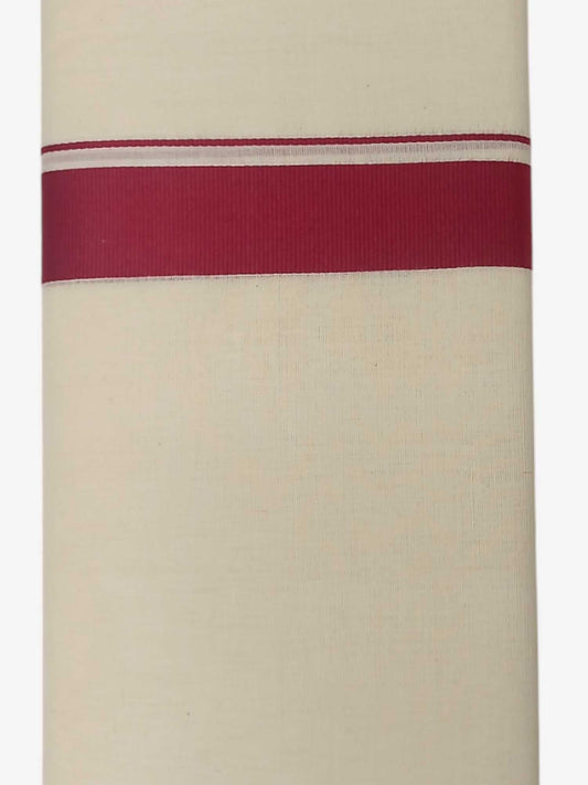 Kerala Balaramapuram Pure Cotton Handloom Mundu/Dhoti