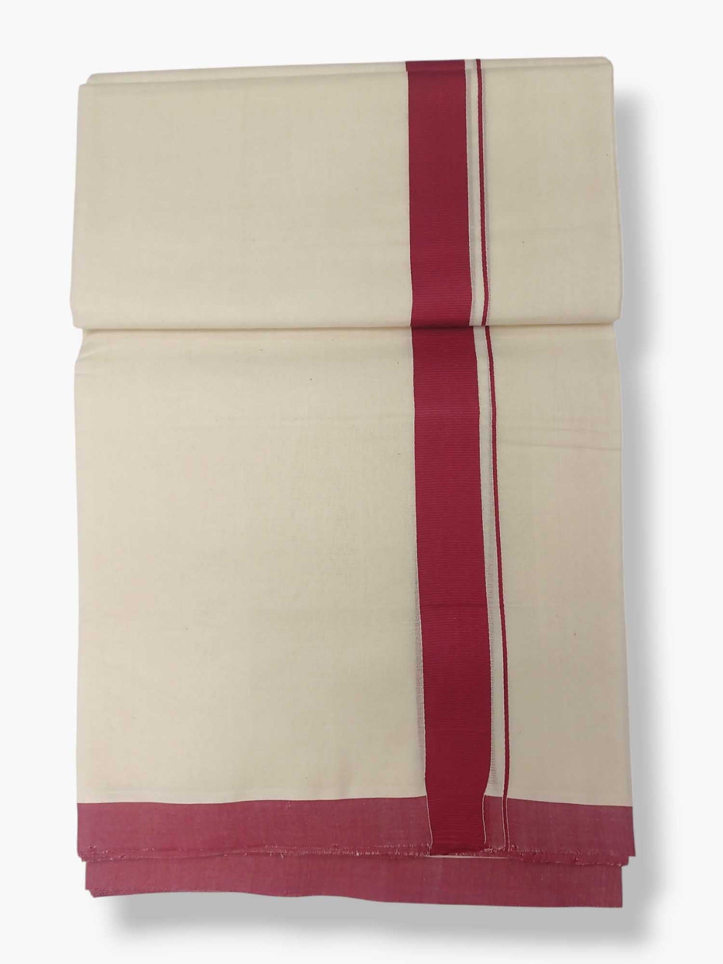 Kerala Balaramapuram Pure Cotton Handloom Mundu/Dhoti