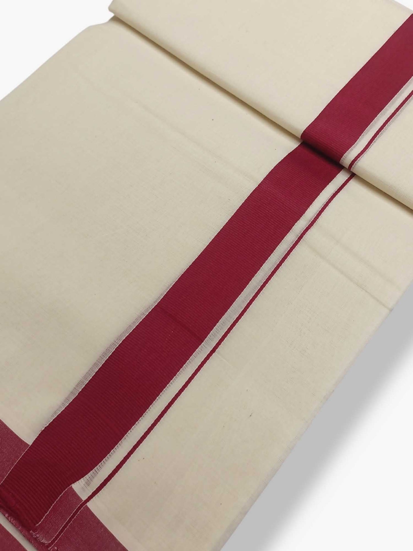 Kerala Balaramapuram Pure Cotton Handloom Mundu/Dhoti