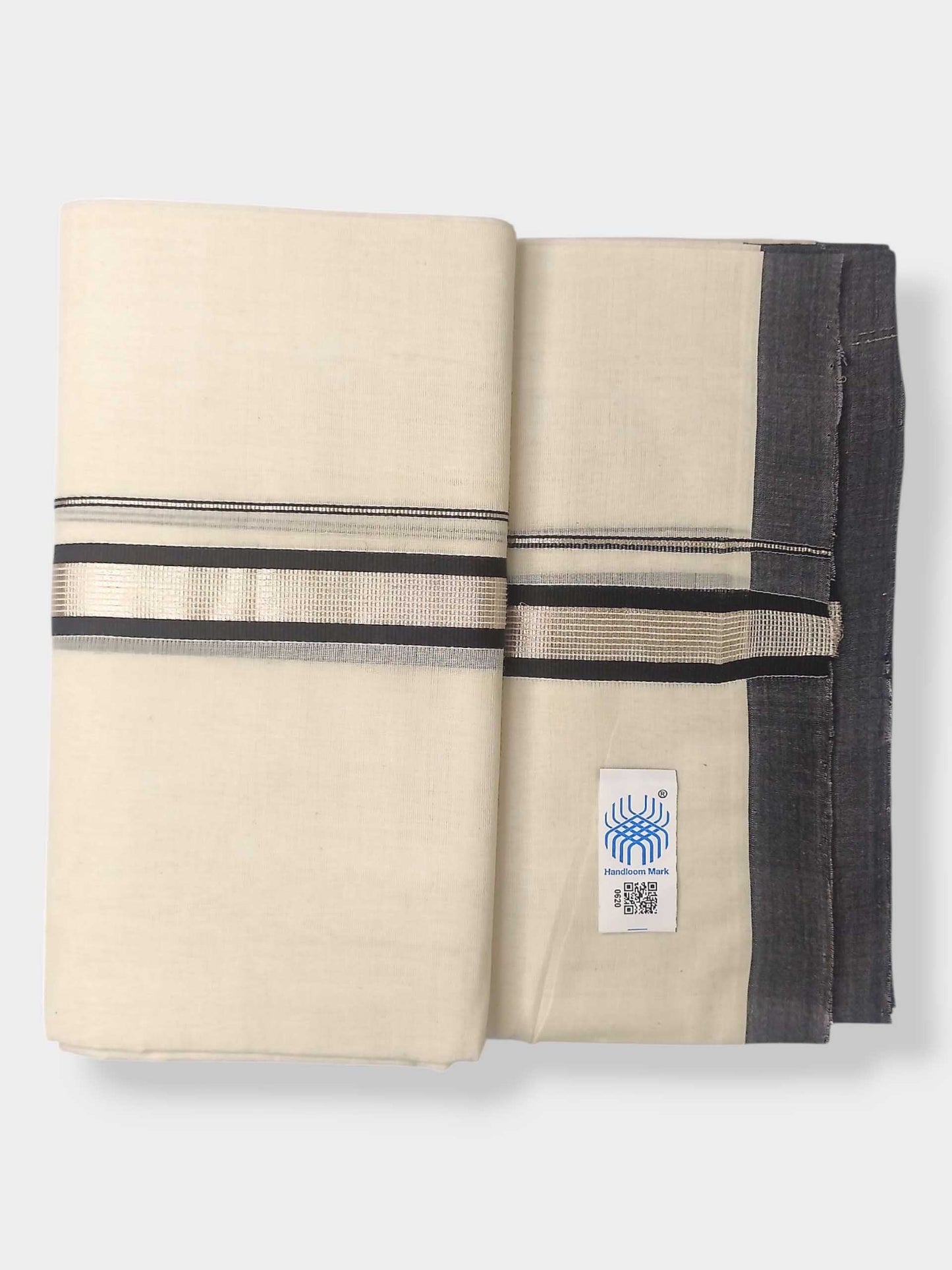 Kerala Balaramapuram Pure Cotton Handloom Mundu/Dhoti