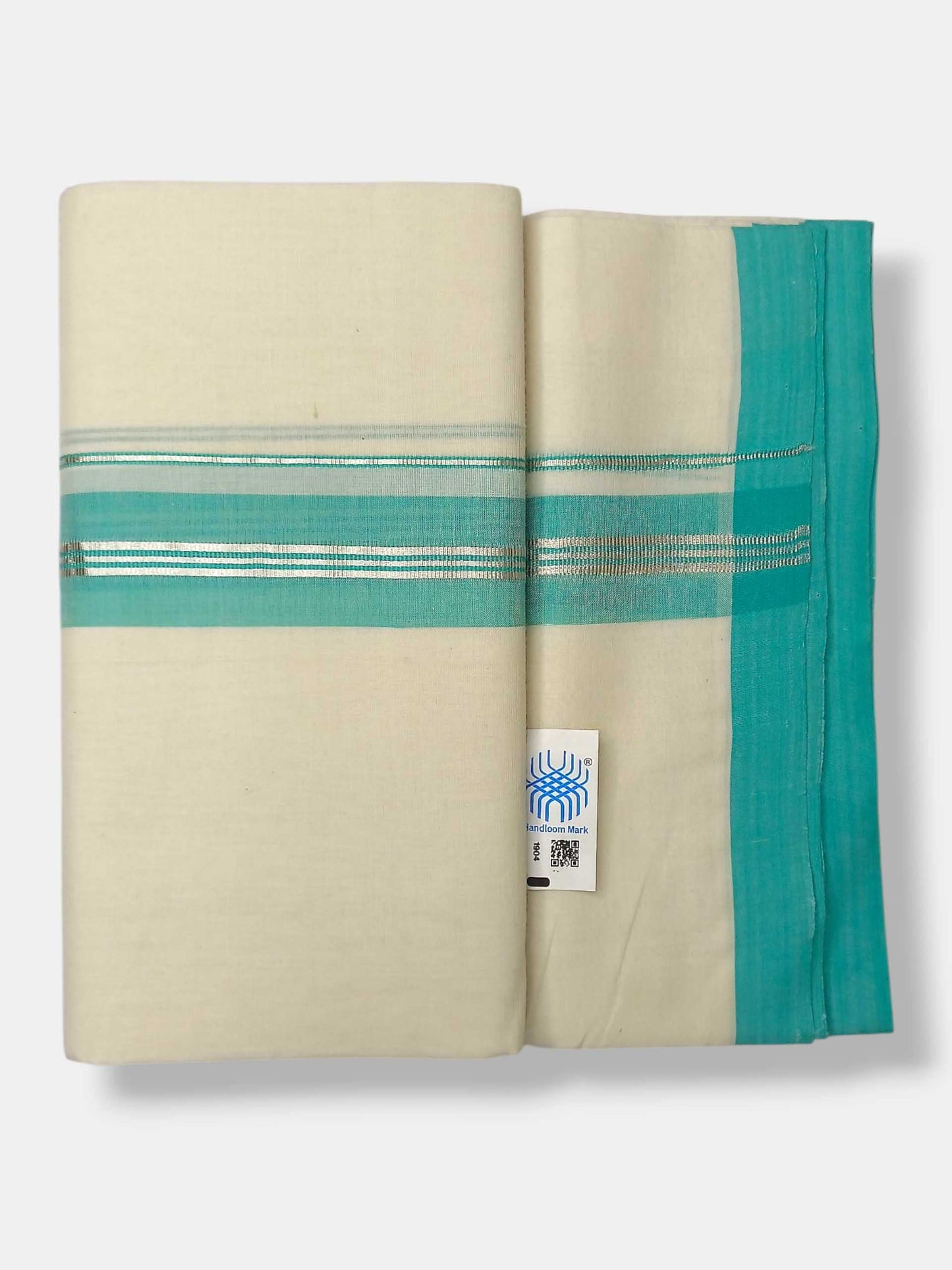 Kerala Balaramapuram Pure Cotton Handloom Mundu/Dhoti