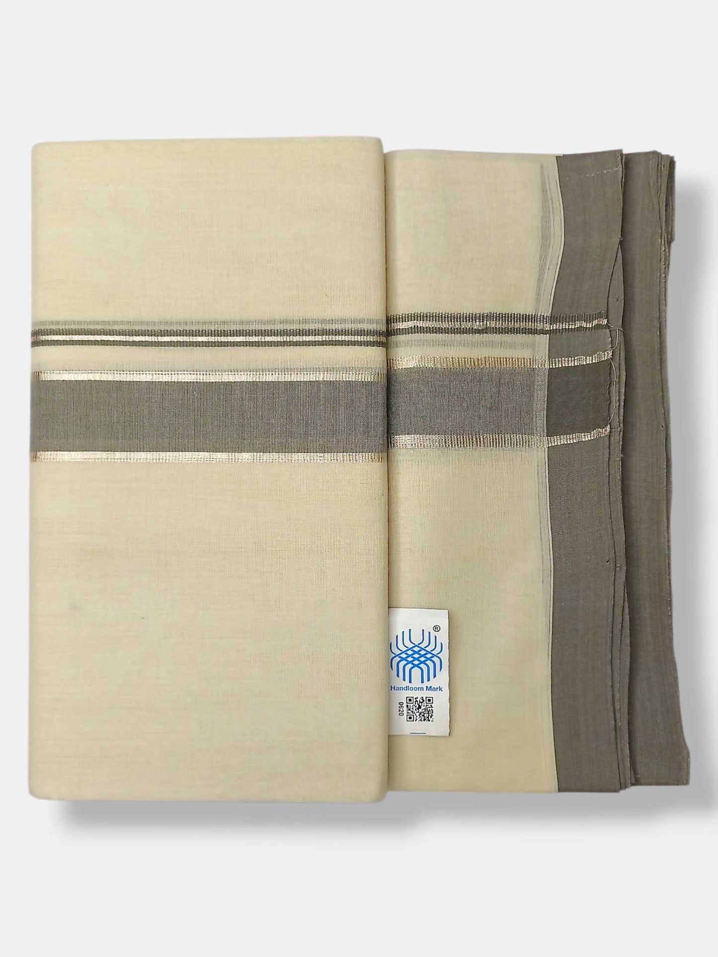 Kerala Balaramapuram Pure Cotton Handloom Mundu/Dhoti