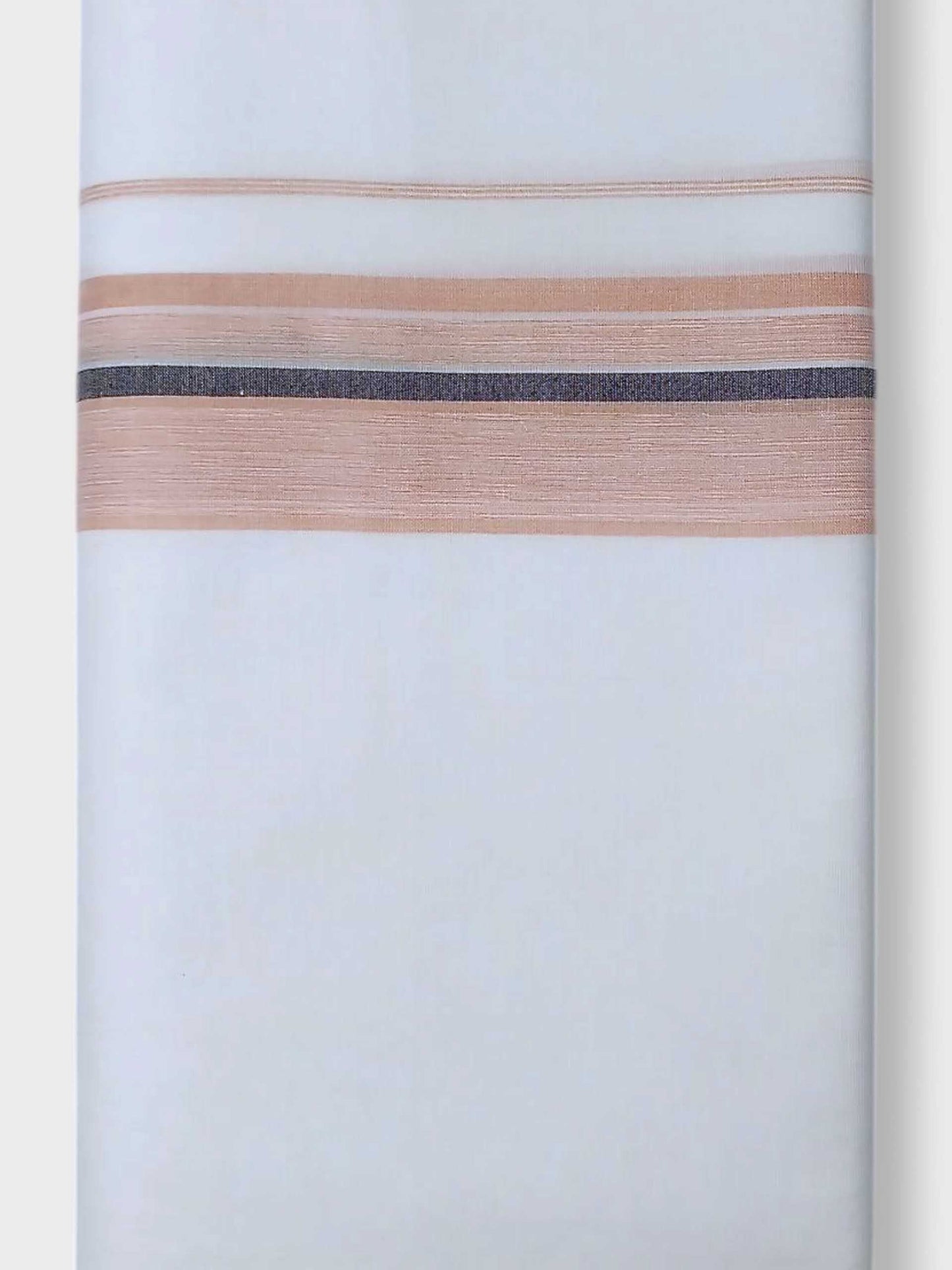 Pure White Cotton Men's Double Dhoti
