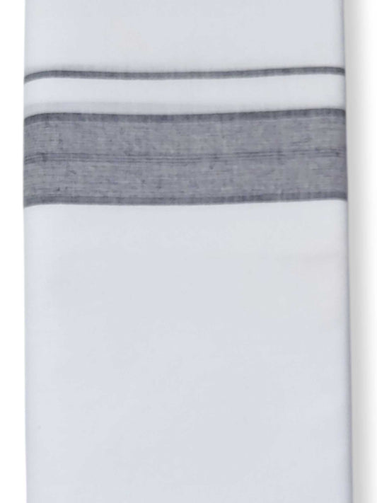 Single Kerala Pure White Mundu/Dhoti