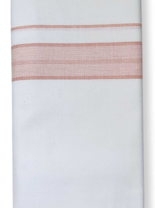 Single Kerala Pure White Mundu/Dhoti
