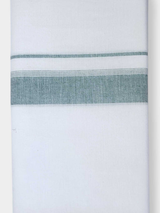 Single Kerala Pure White Mundu/Dhoti