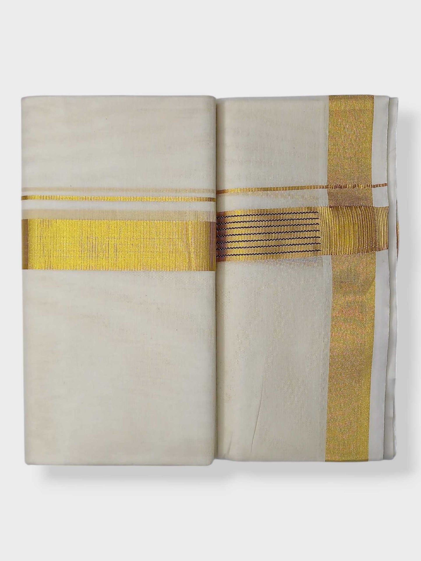 Kerala Kasavu Mundu for Men