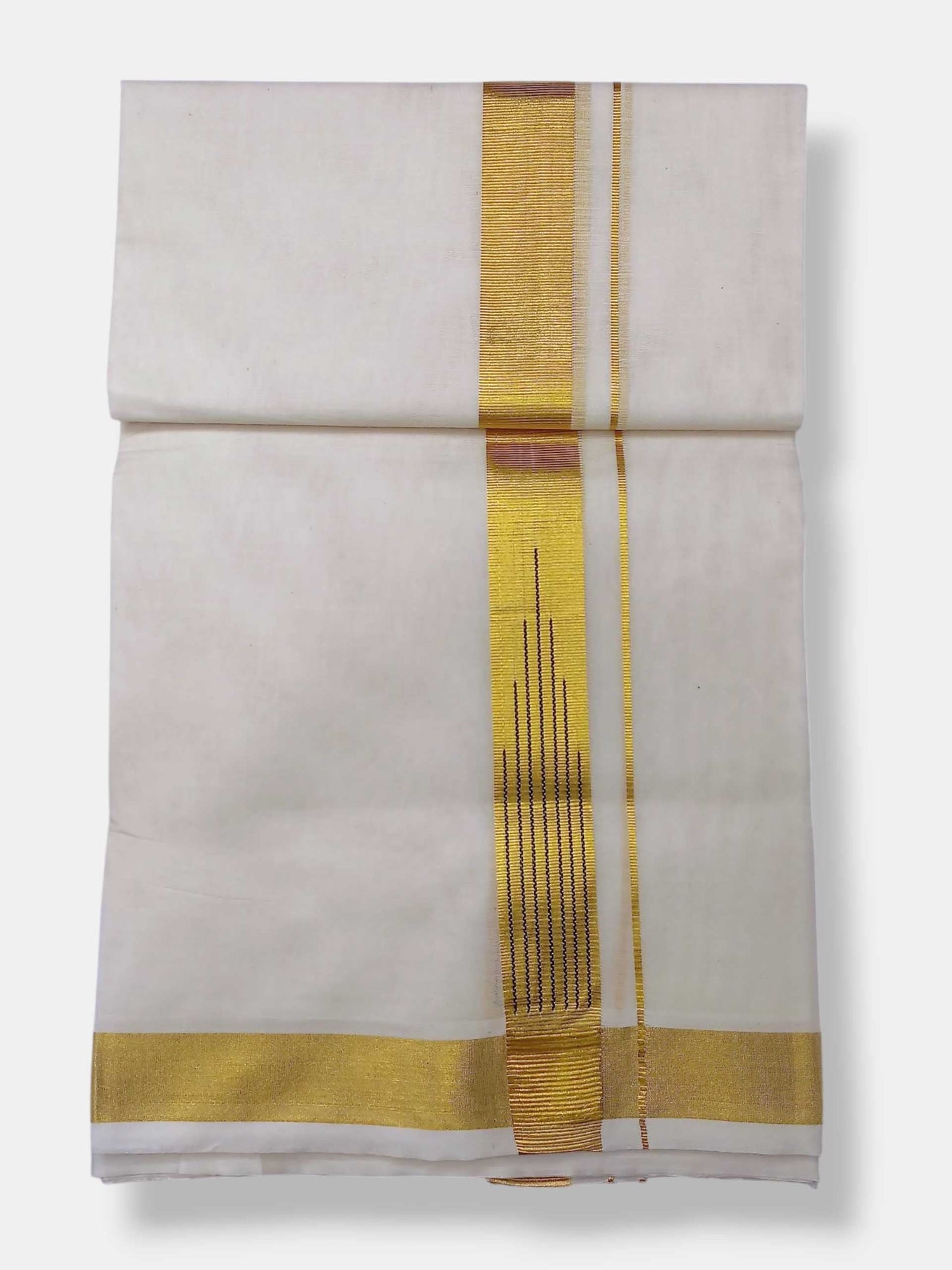 Kerala Kasavu Mundu for Men