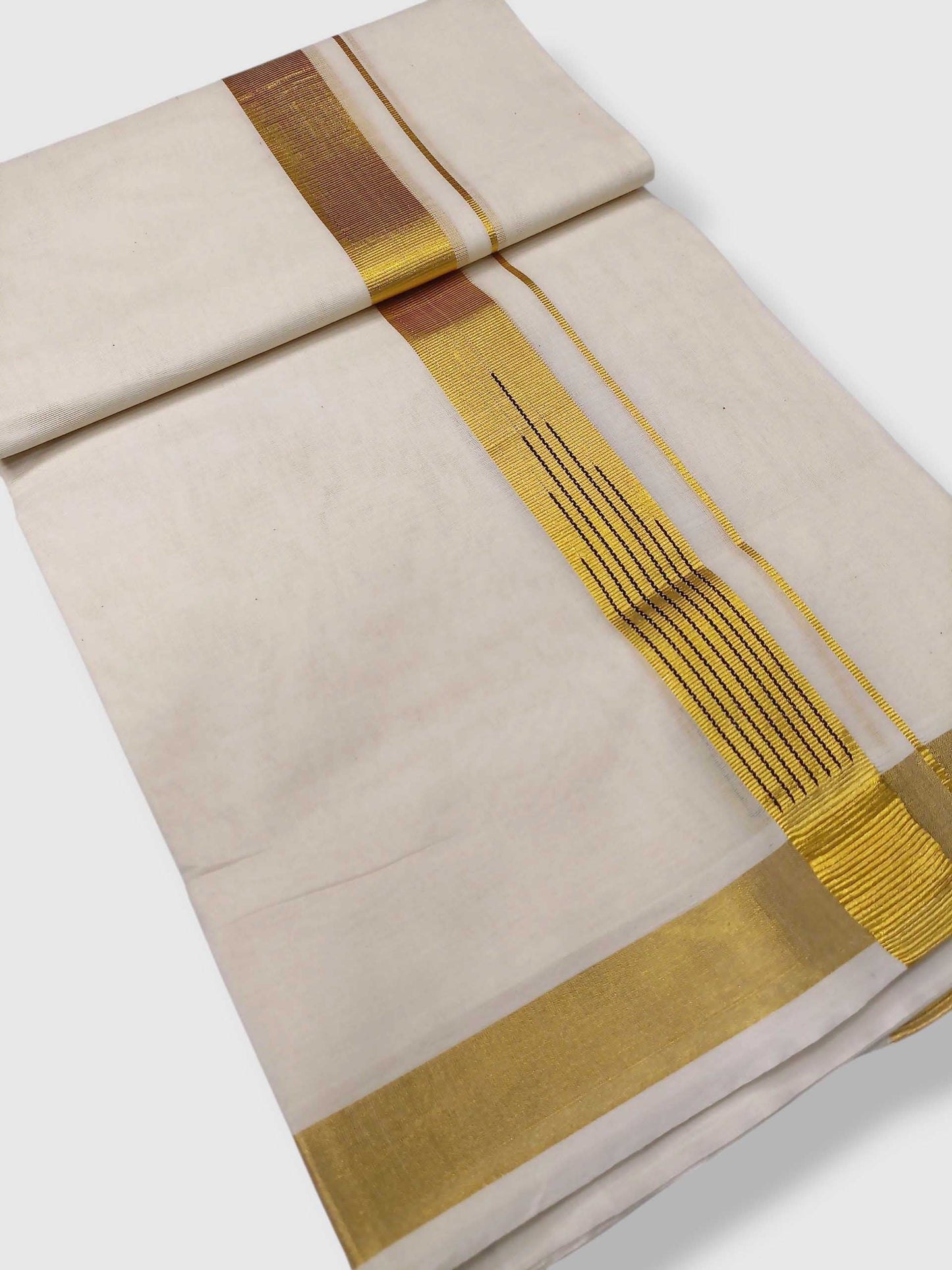 Kerala Kasavu Mundu for Men