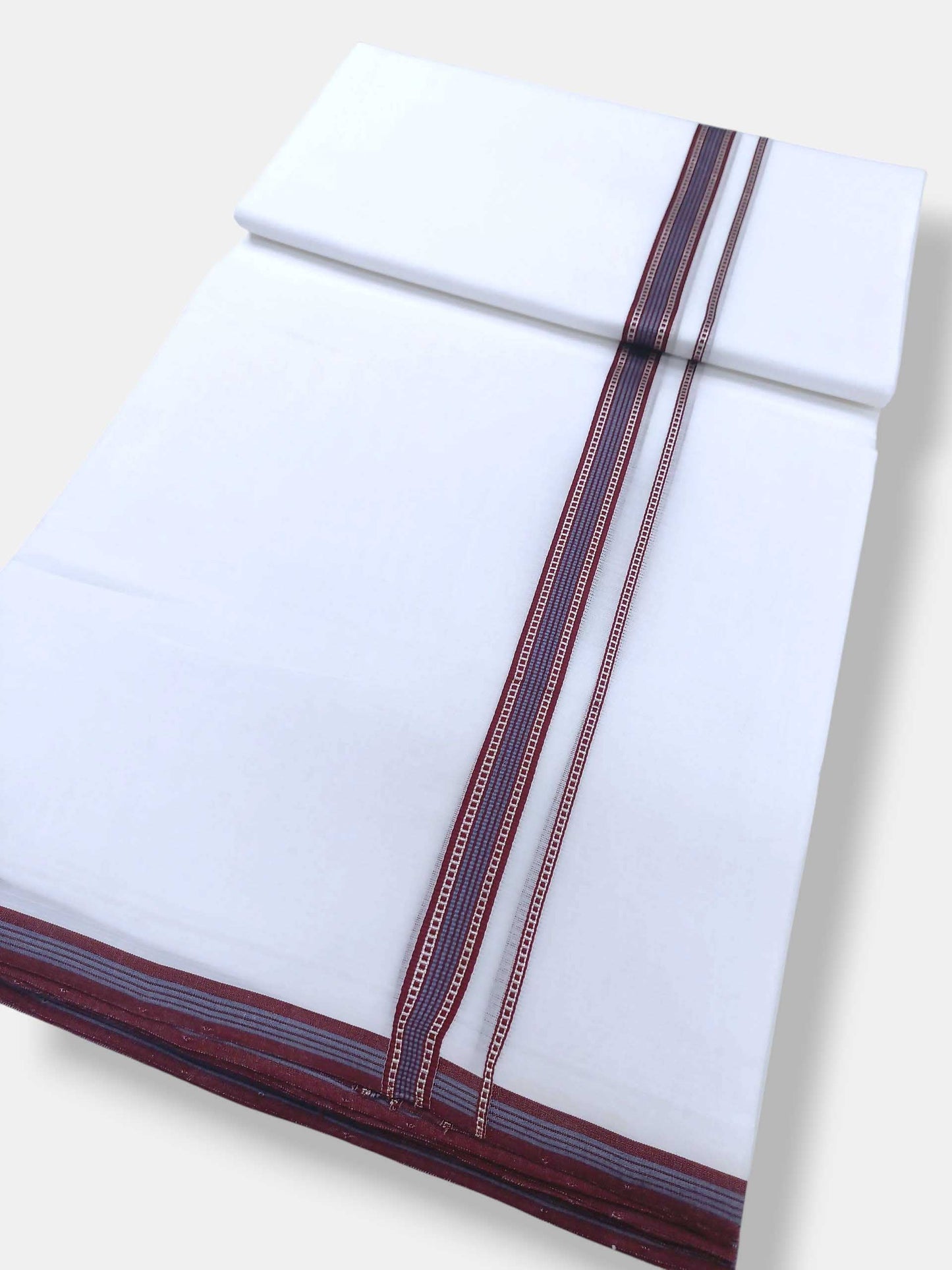 Kerala Premium Balaramapuram Handloom Dhoti/Mundu for Men