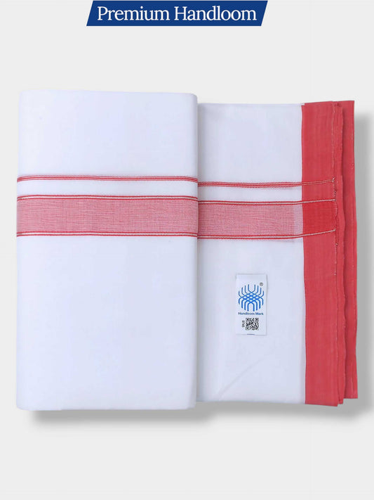 Kerala Premium Balaramapuram Handloom Dhoti/Mundu for Men