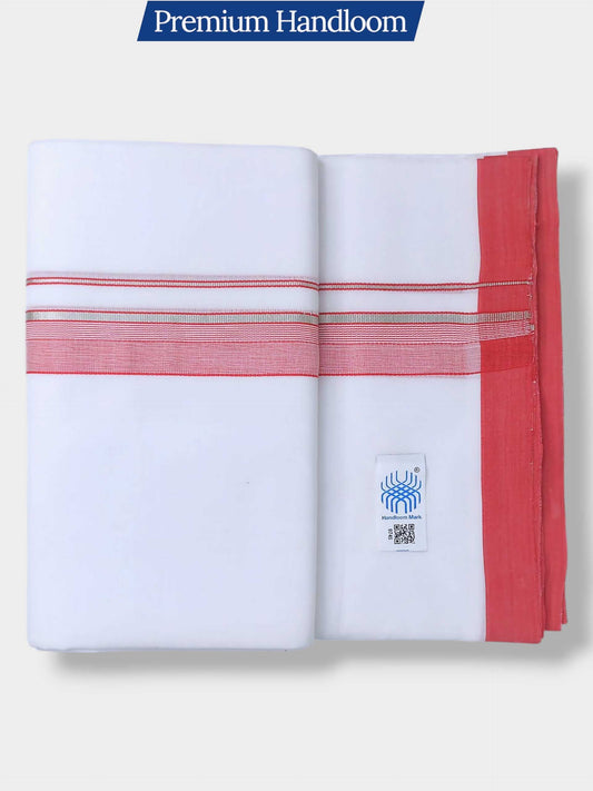 Kerala Premium Balaramapuram Handloom Dhoti/Mundu for Men
