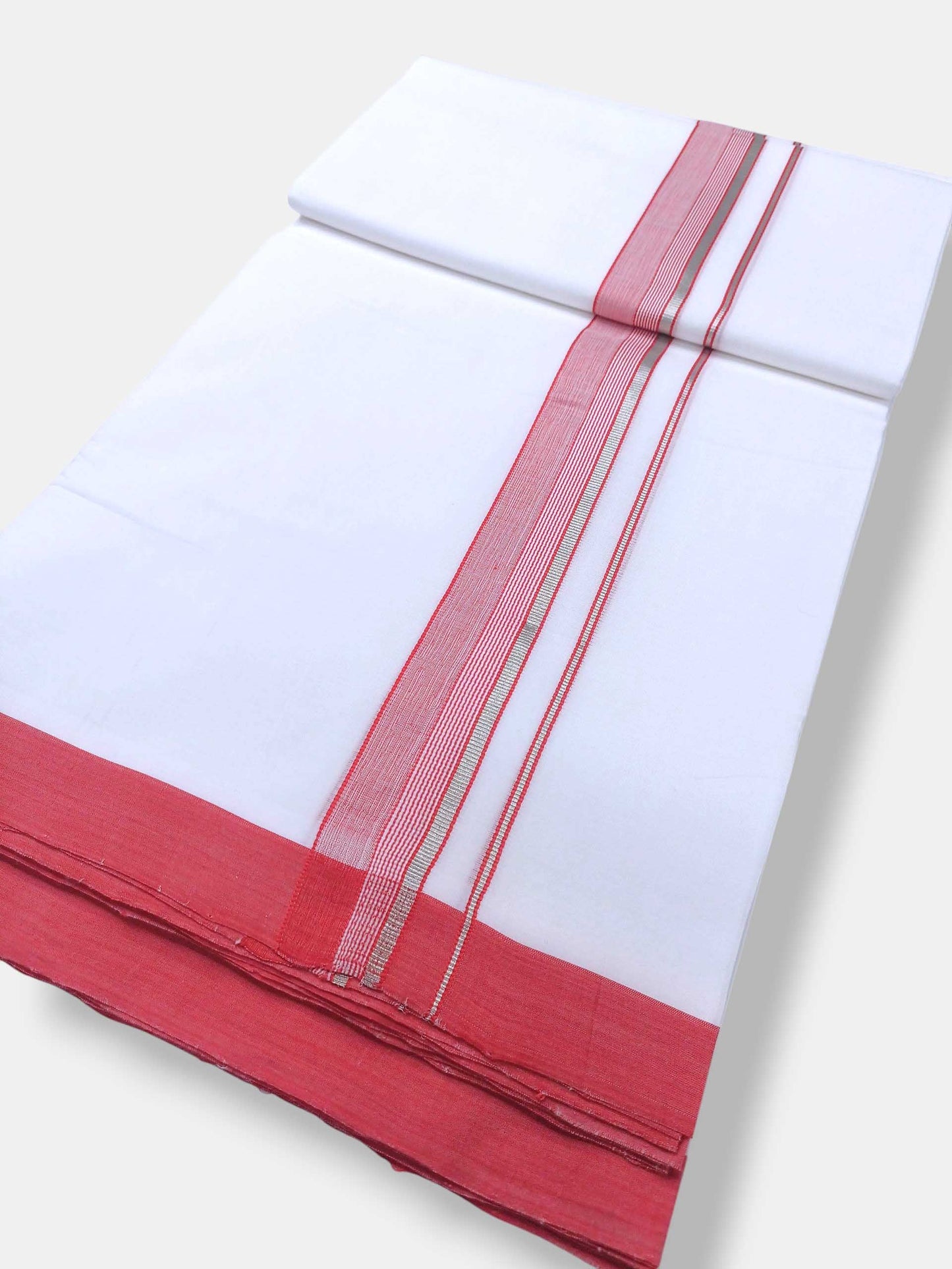 Kerala Premium Balaramapuram Handloom Dhoti/Mundu for Men