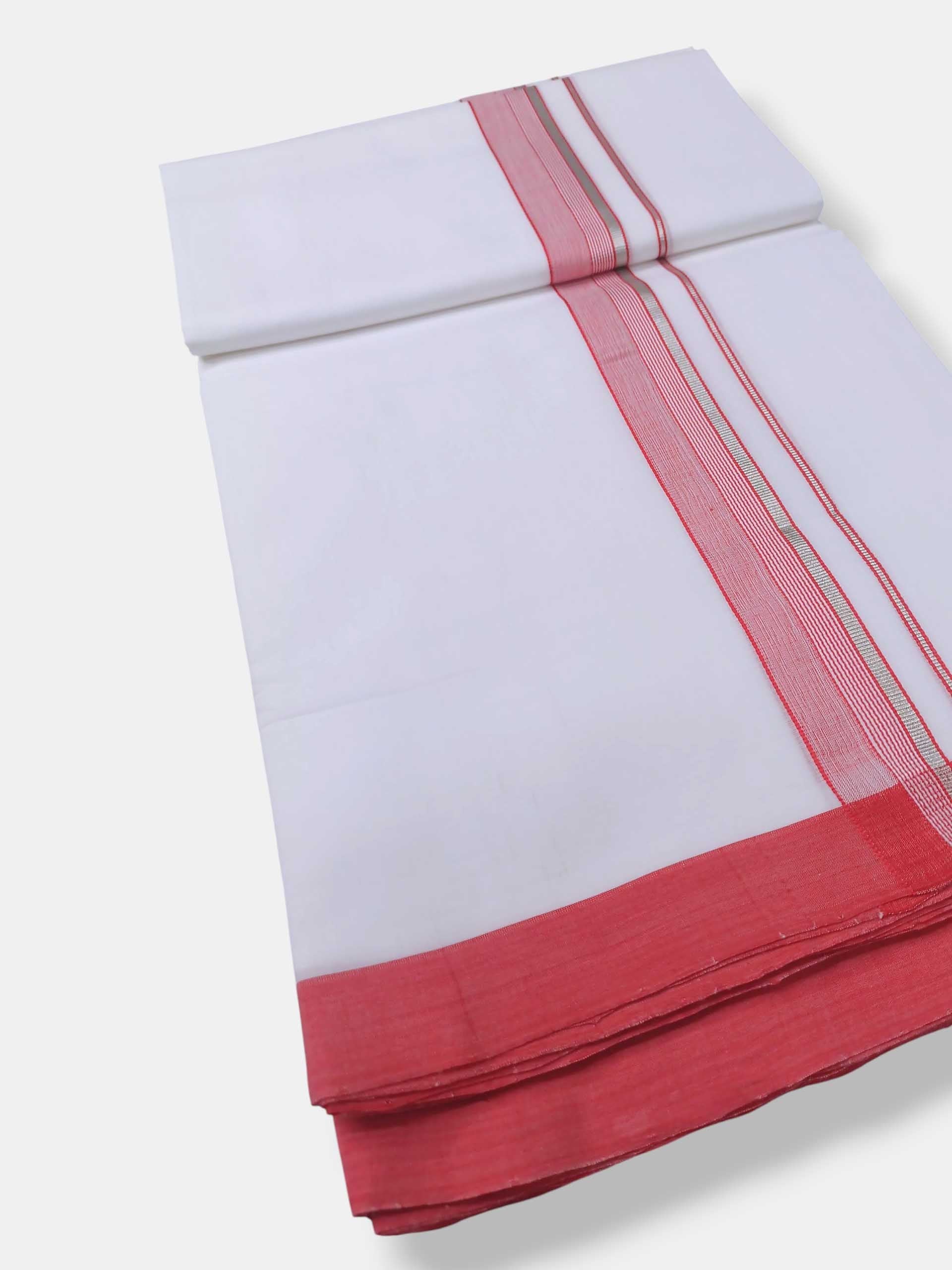 Kerala Premium Balaramapuram Handloom Dhoti/Mundu for Men