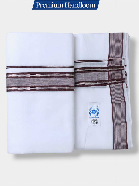 Kerala Premium Balaramapuram Handloom Dhoti/Mundu for Men