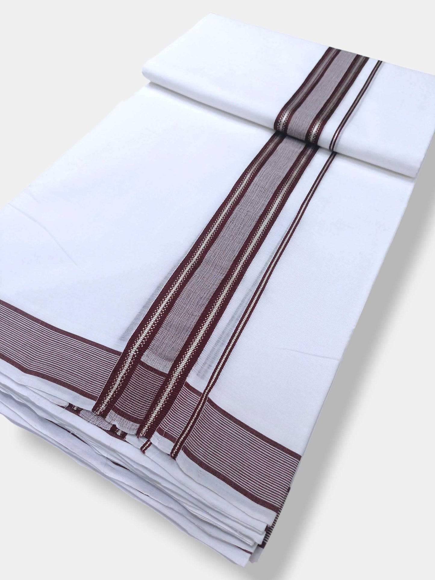 Kerala Premium Balaramapuram Handloom Dhoti/Mundu for Men
