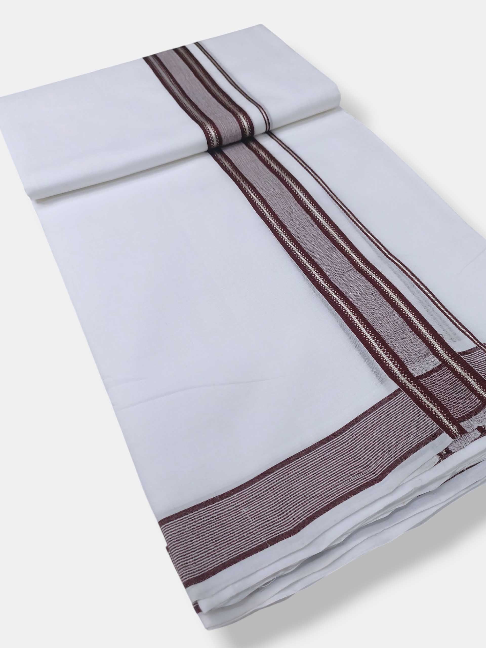 Kerala Premium Balaramapuram Handloom Dhoti/Mundu for Men