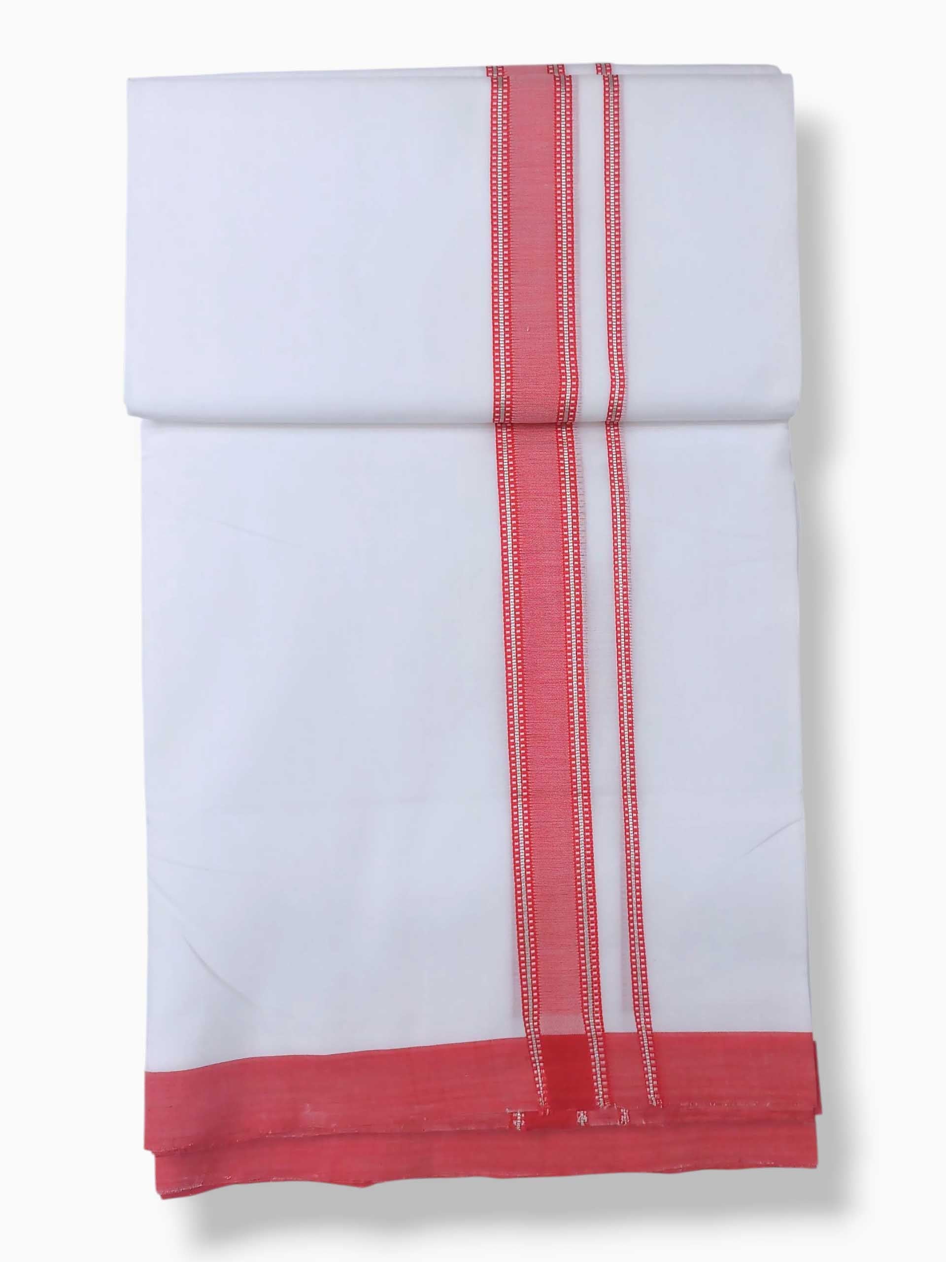 Kerala Premium Balaramapuram Handloom Dhoti/Mundu for Men