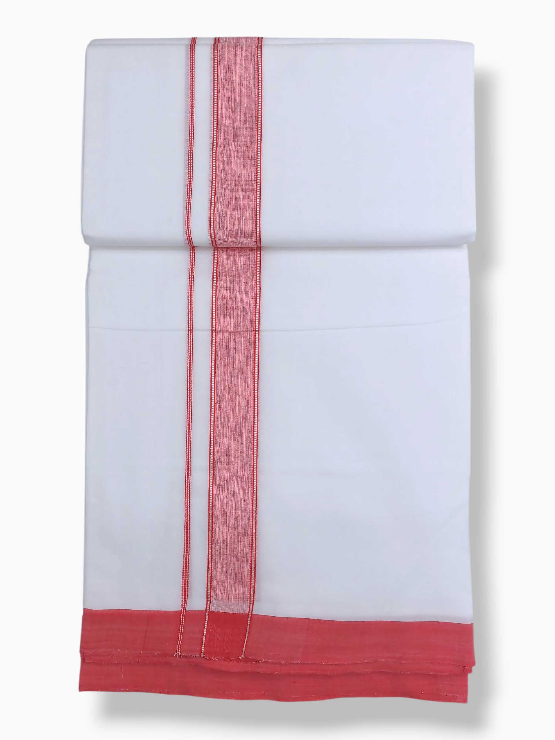 Kerala Premium Balaramapuram Handloom Dhoti/Mundu for Men