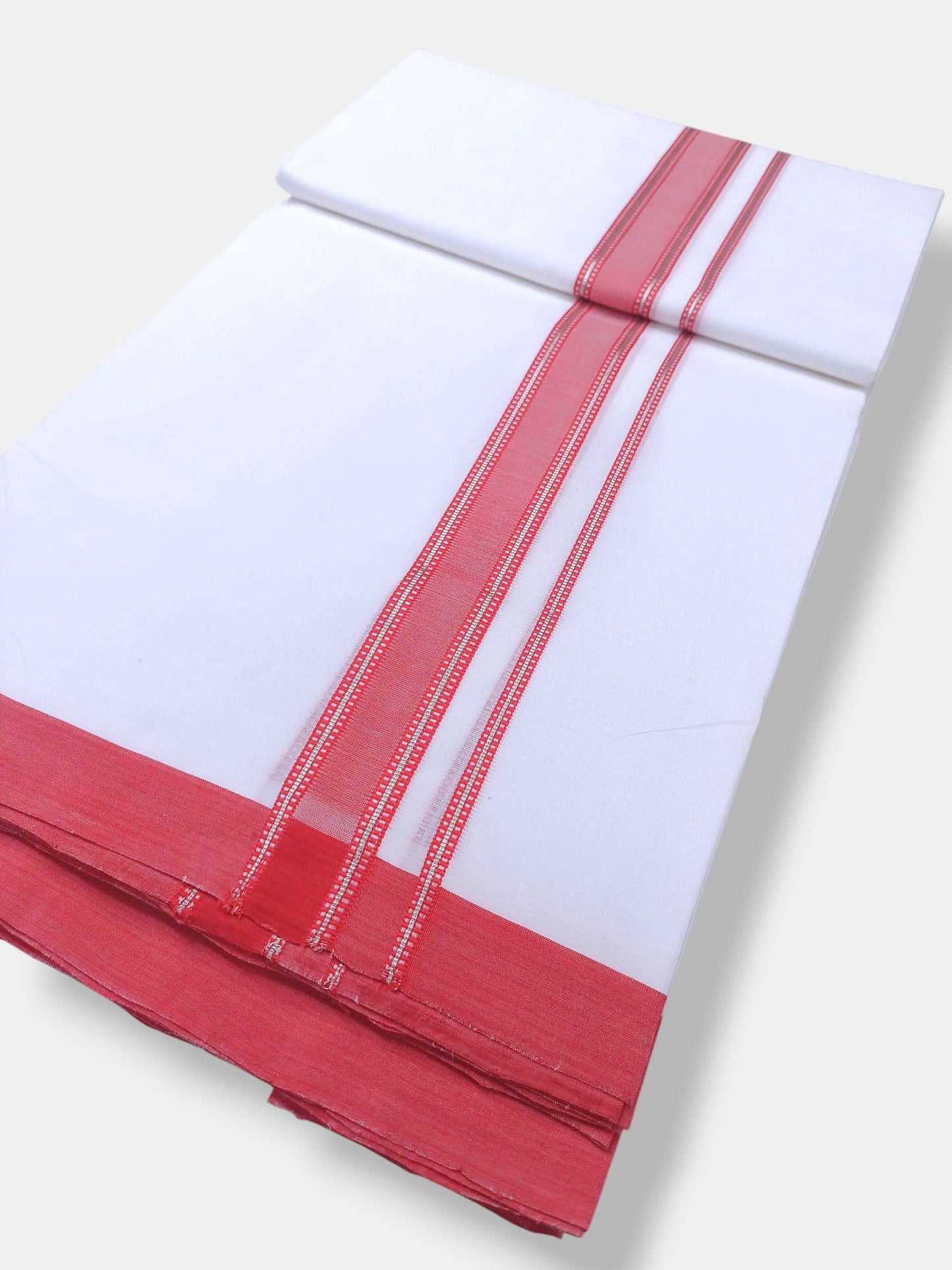 Kerala Premium Balaramapuram Handloom Dhoti/Mundu for Men