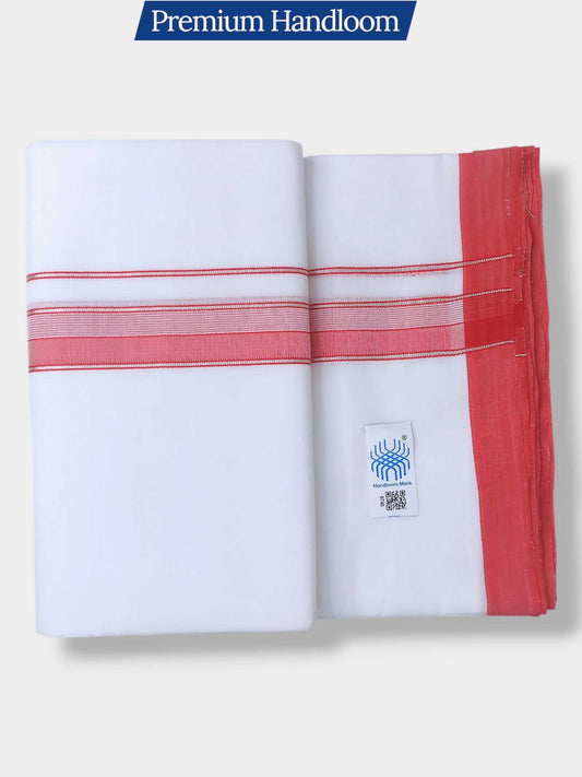 Kerala Premium Balaramapuram Handloom Dhoti/Mundu for Men