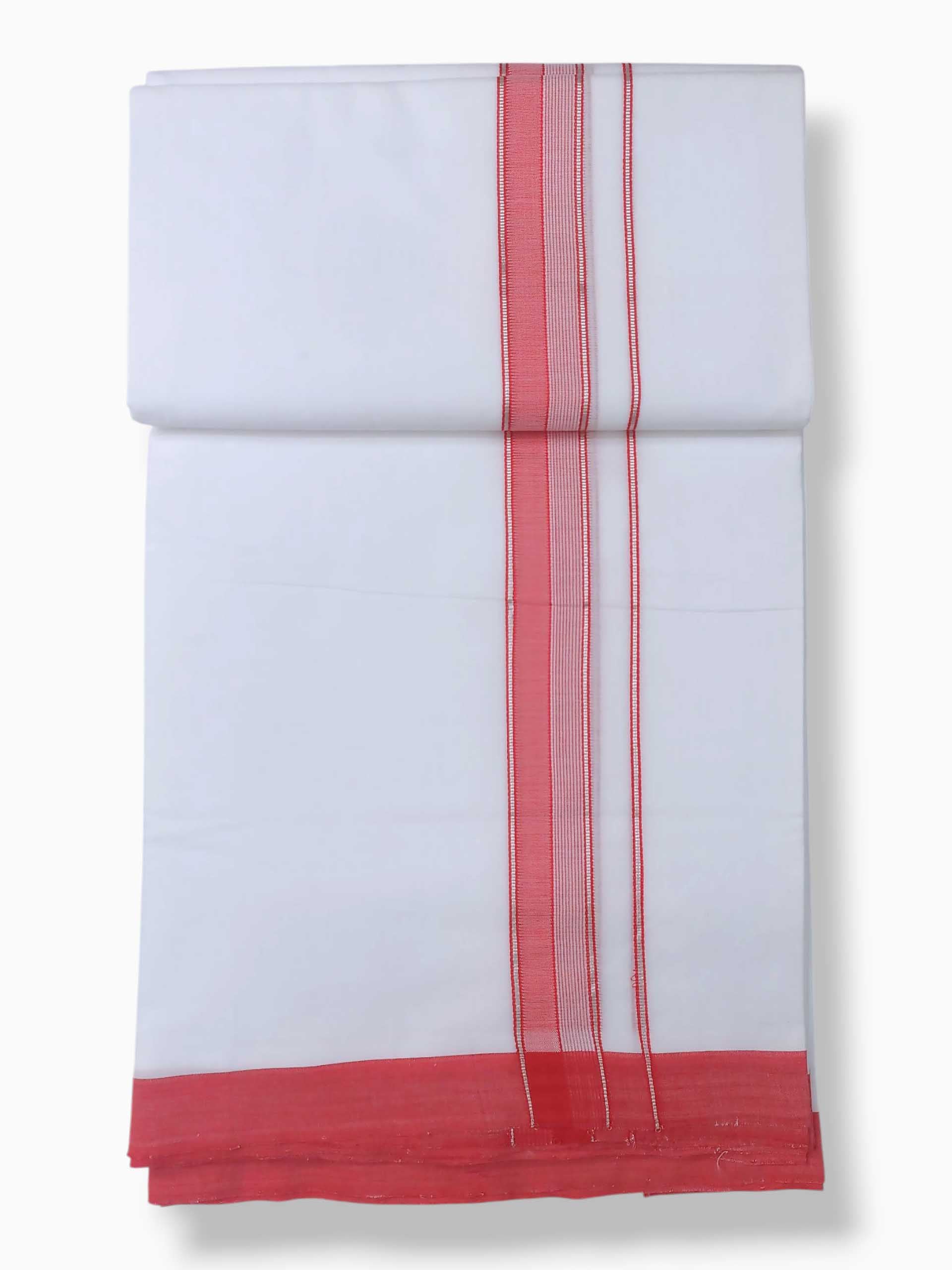 Kerala Premium Balaramapuram Handloom Dhoti/Mundu for Men