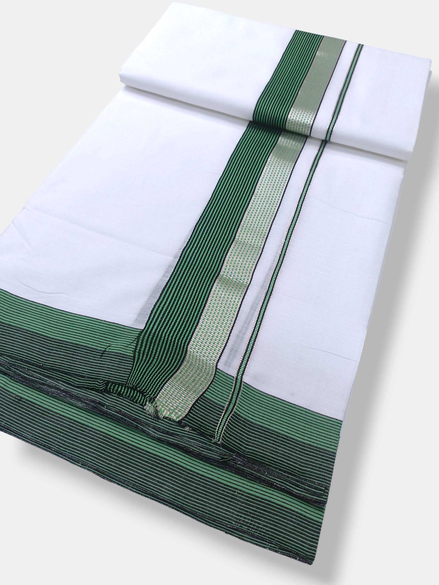 Kerala Premium Balaramapuram Handloom Dhoti/Mundu for Men