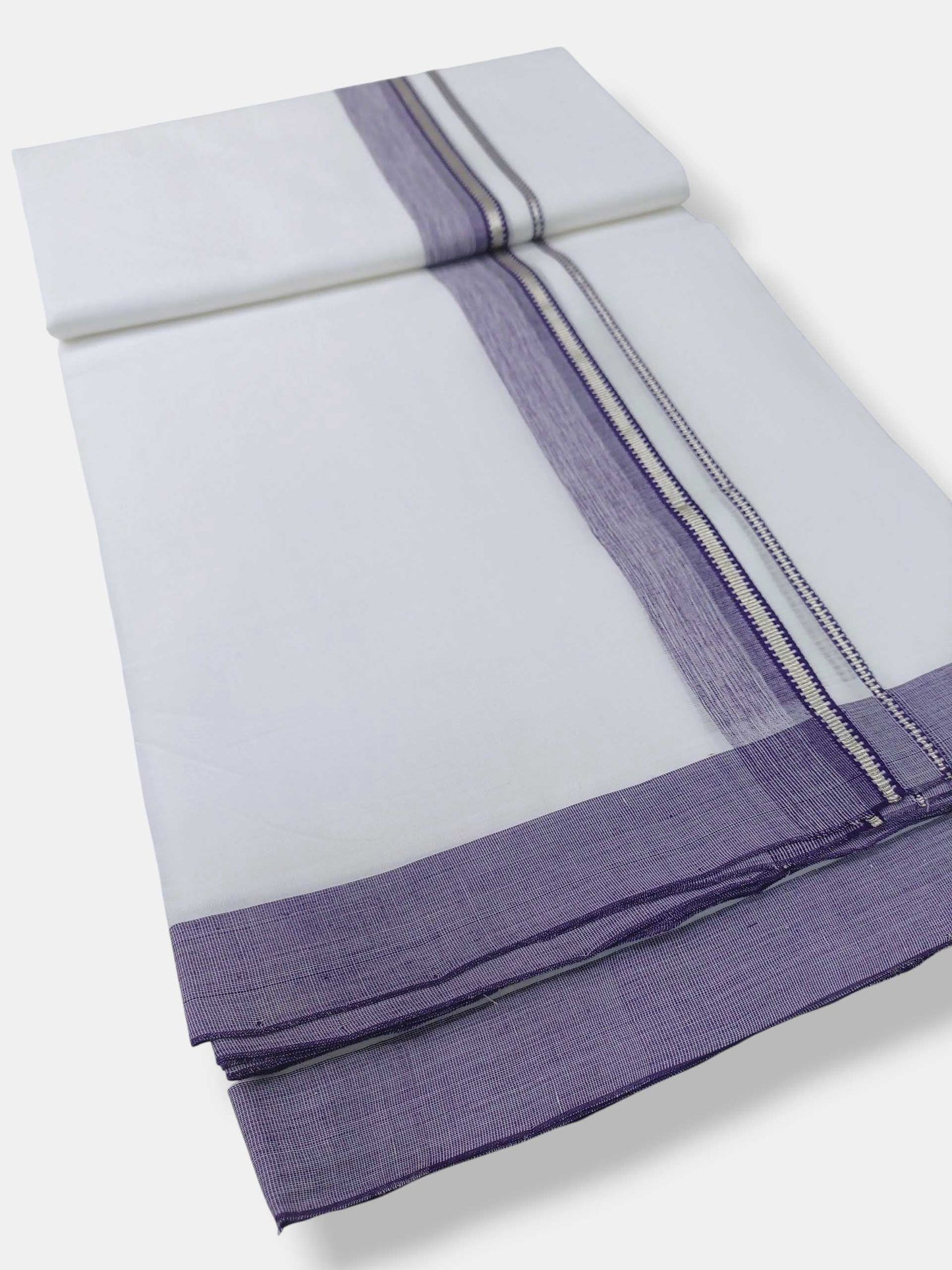 Kerala Premium Balaramapuram Handloom Dhoti/Mundu for Men