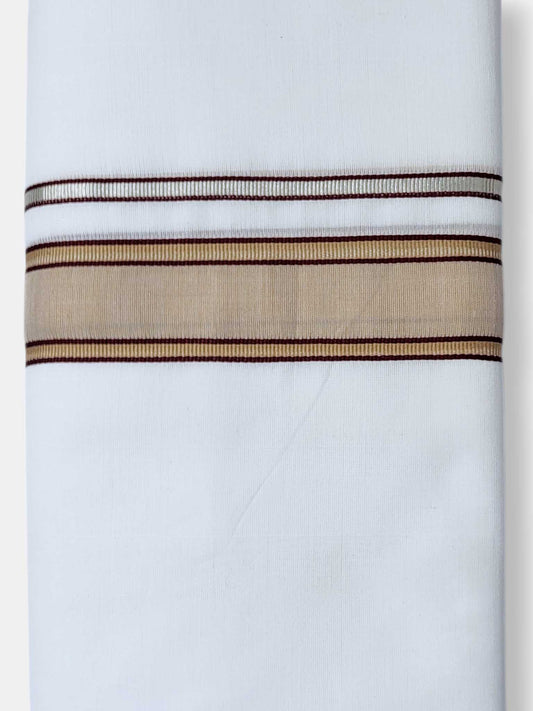 Kerala Premium Balaramapuram Handloom Dhoti/Mundu for Men