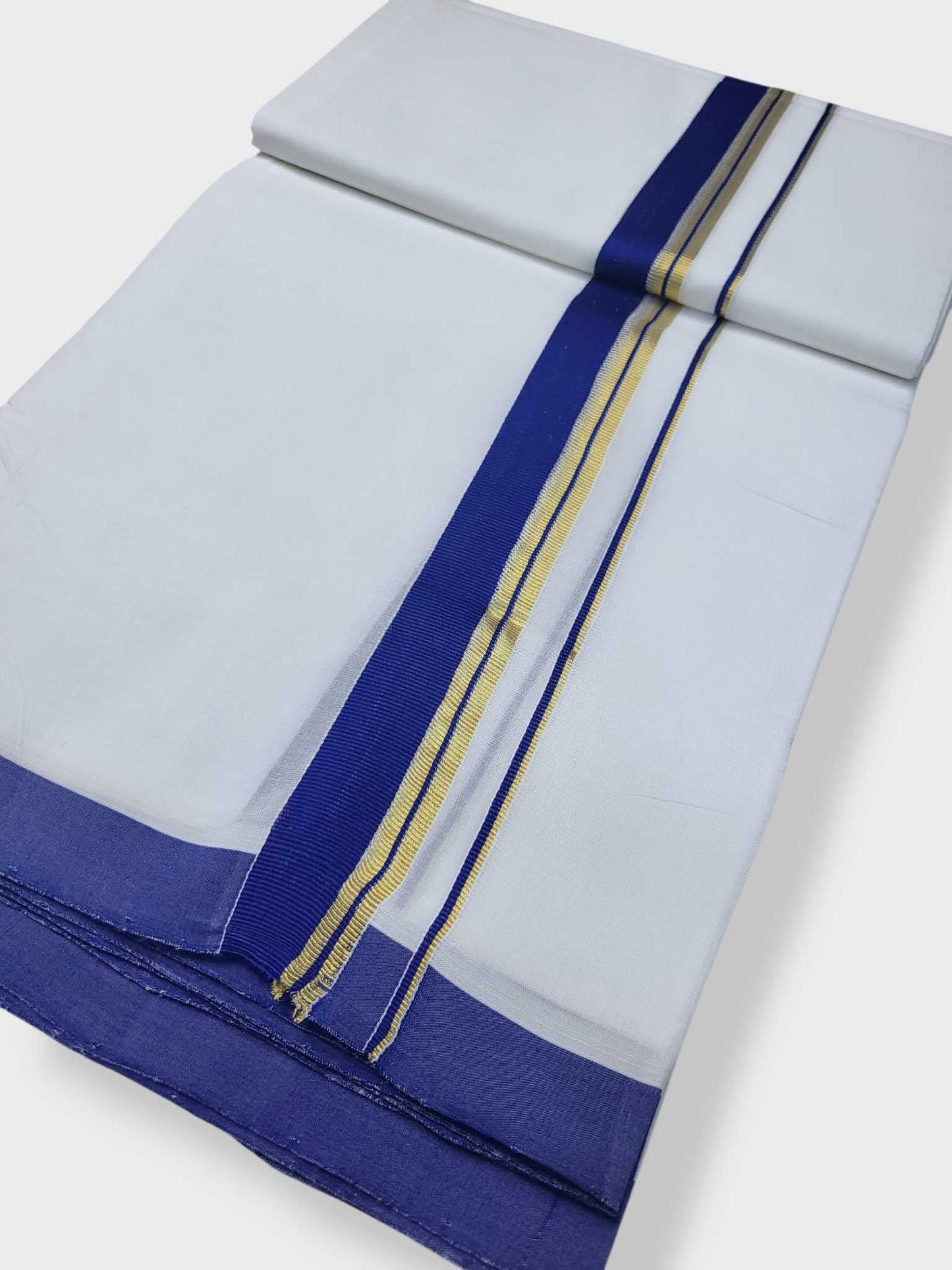 Kerala Premium Balaramapuram Handloom Dhoti/Mundu for Men