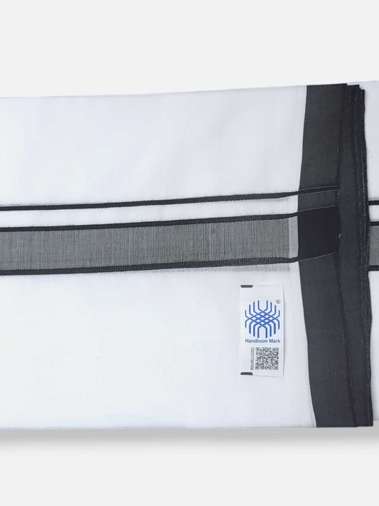 Kerala Premium Balaramapuram Handloom Dhoti/Mundu for Men