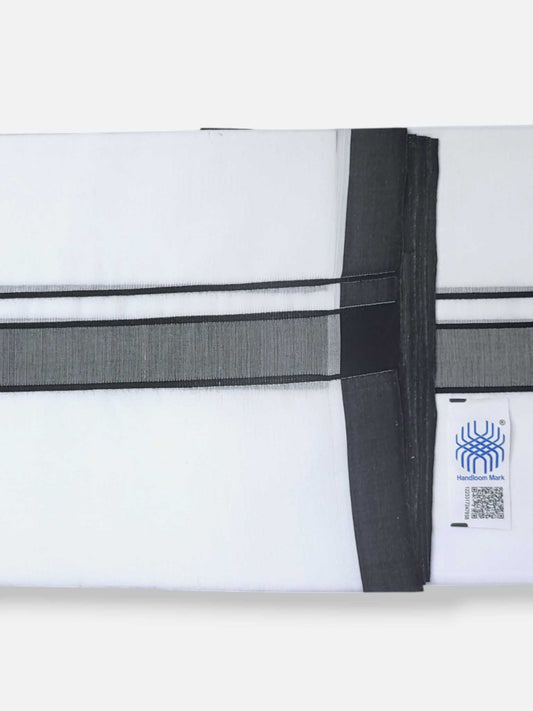 Kerala Premium Balaramapuram Handloom Dhoti/Mundu for Men
