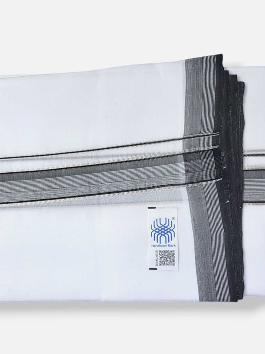 Kerala Premium Balaramapuram Handloom Dhoti/Mundu for Men