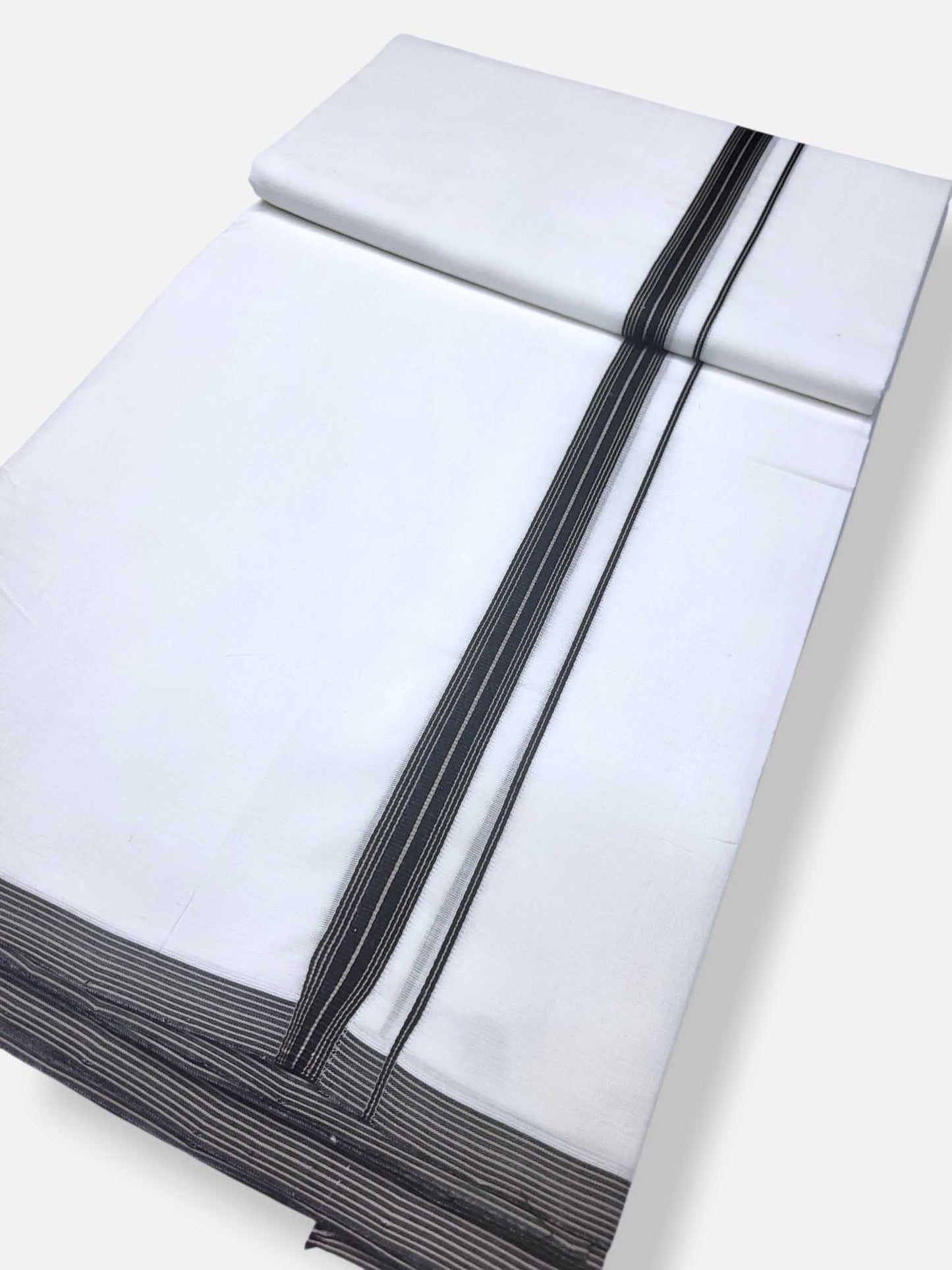 Kerala Premium Balaramapuram Handloom Dhoti/Mundu for Men