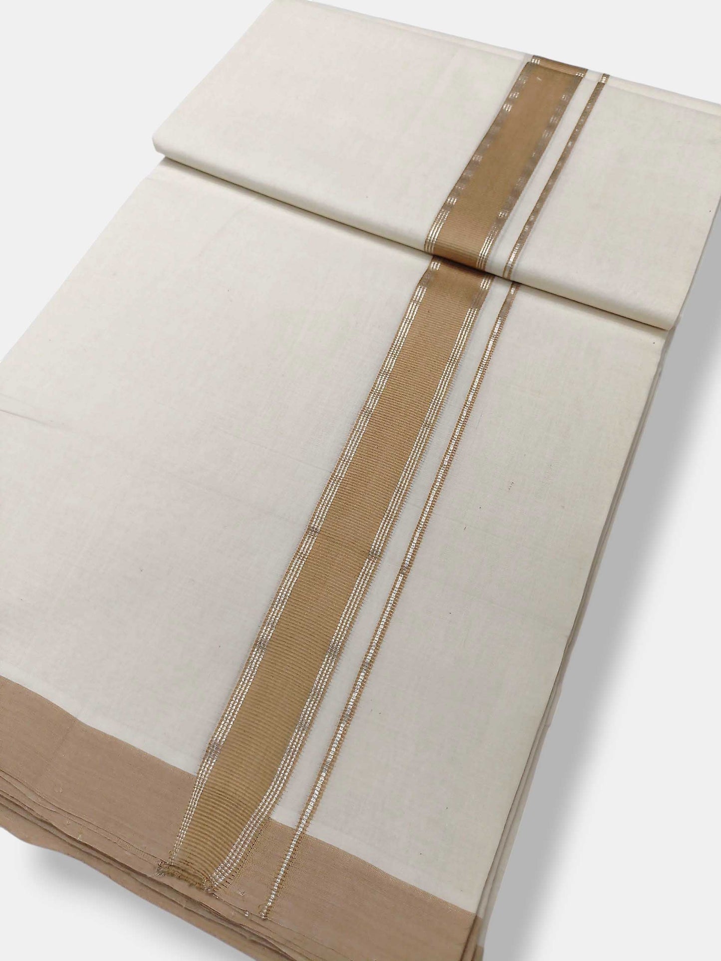 Kerala Premium Balaramapuram Handloom Dhoti/Mundu for Men