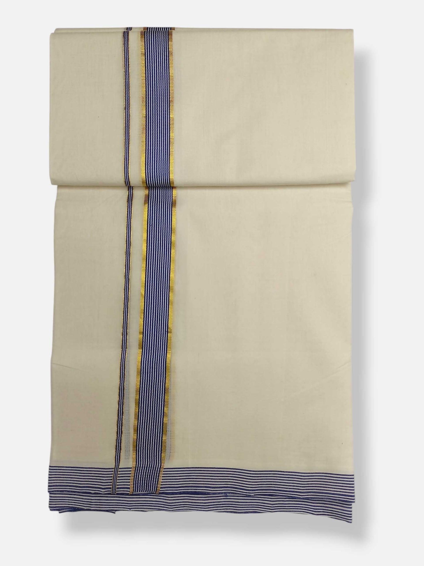 Kerala Premium Balaramapuram Handloom Dhoti/Mundu for Men