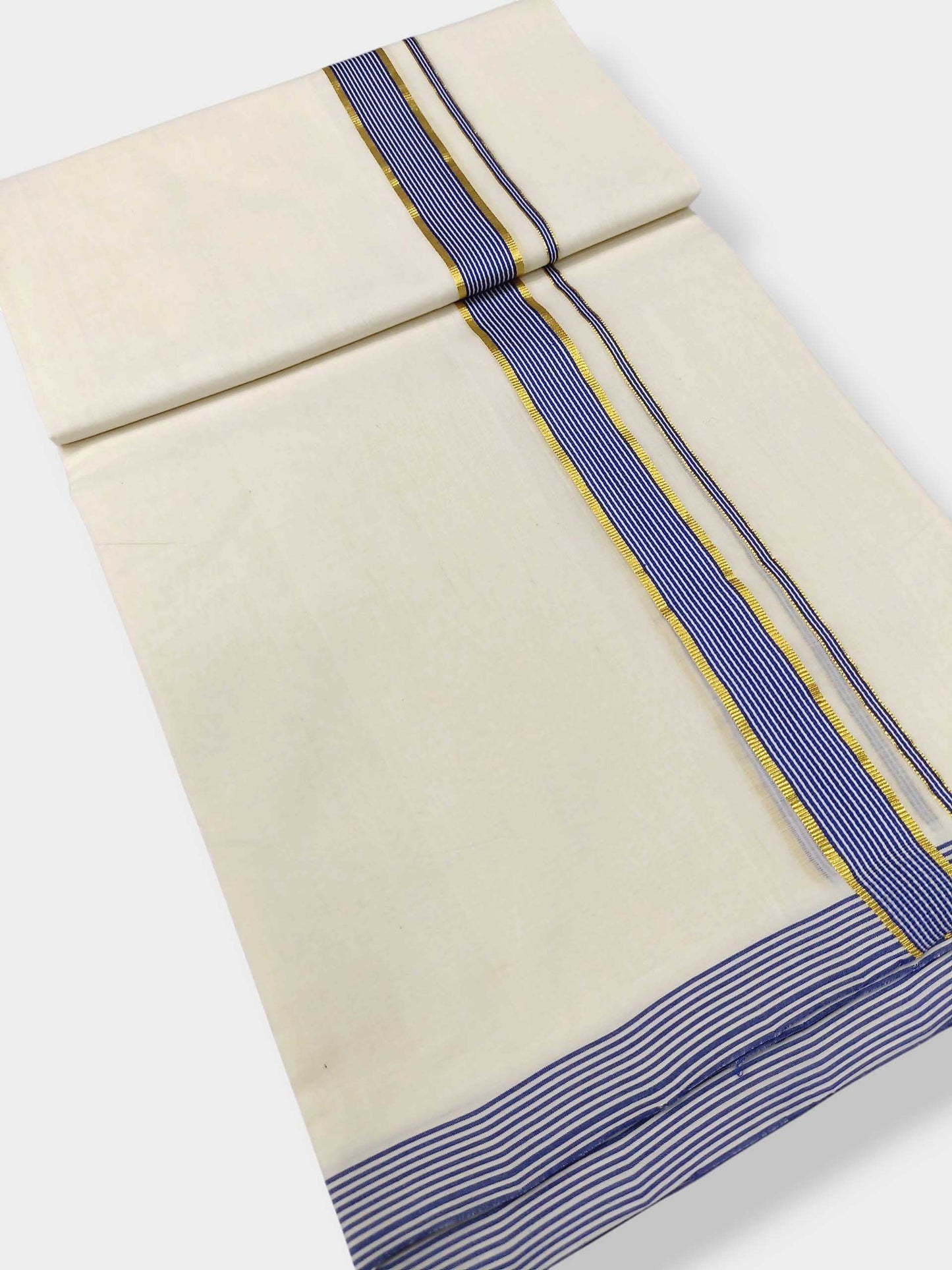 Kerala Premium Balaramapuram Handloom Dhoti/Mundu for Men