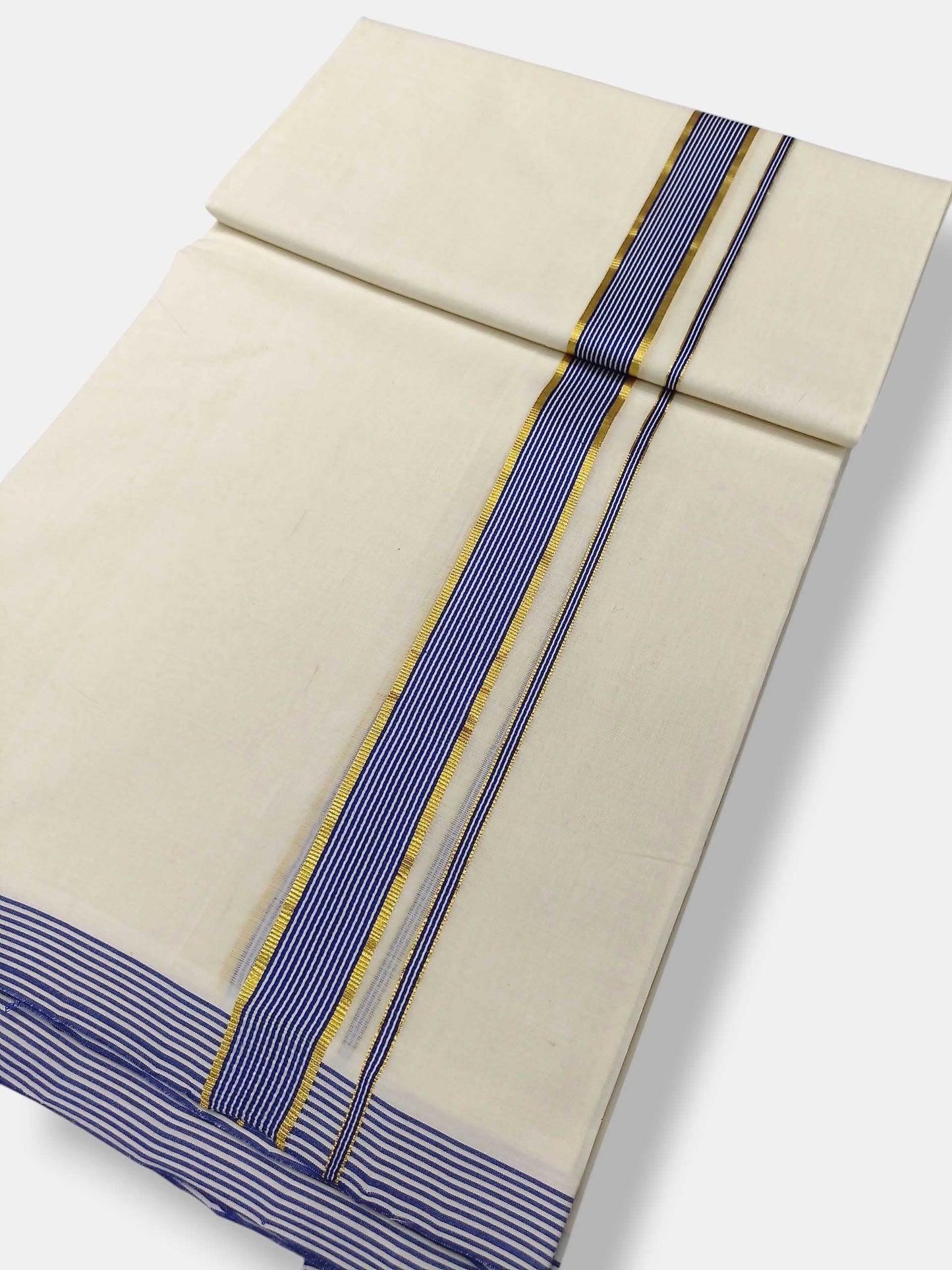 Kerala Premium Balaramapuram Handloom Dhoti/Mundu for Men