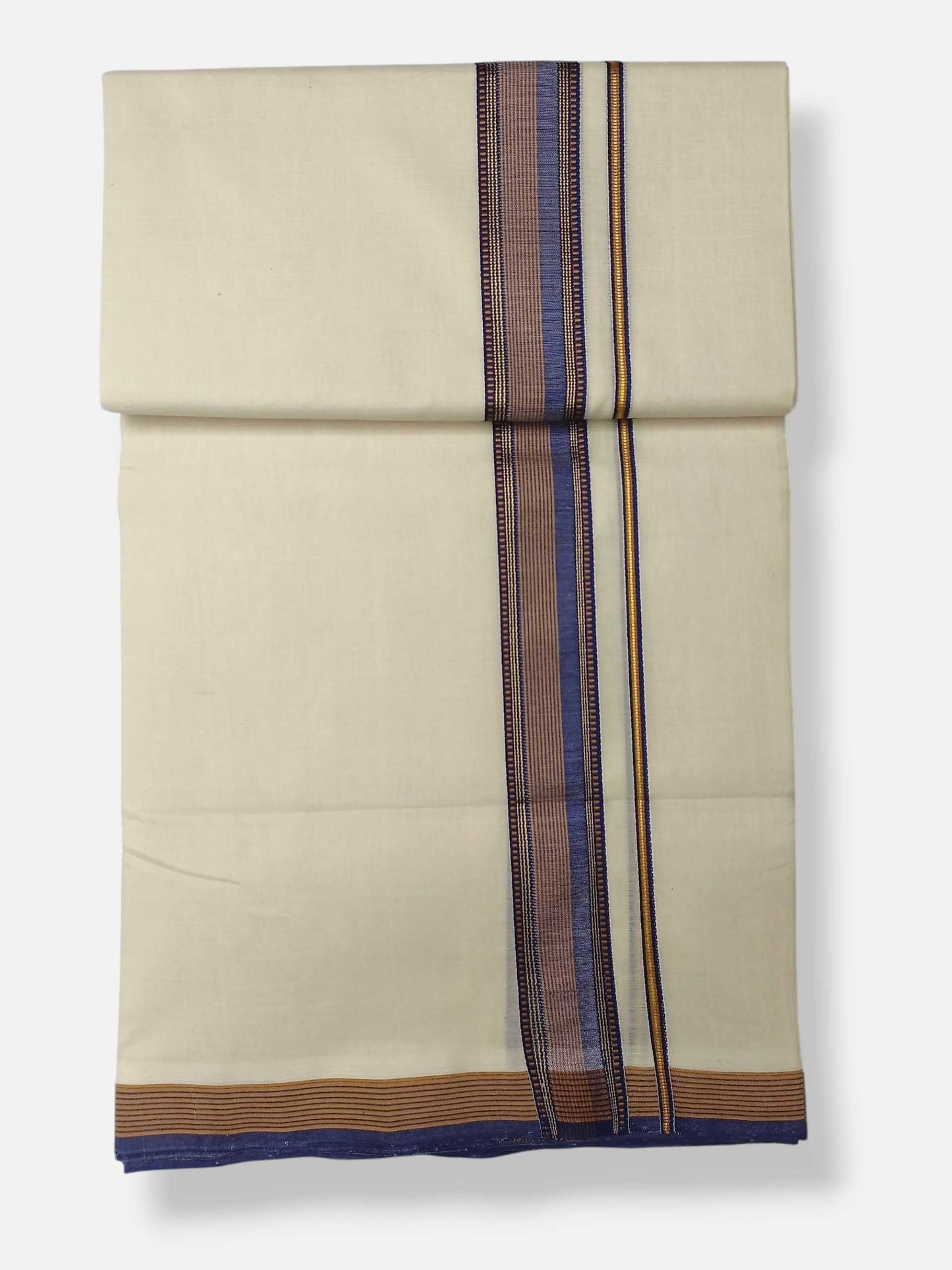Kerala Premium Balaramapuram Handloom Dhoti/Mundu for Men