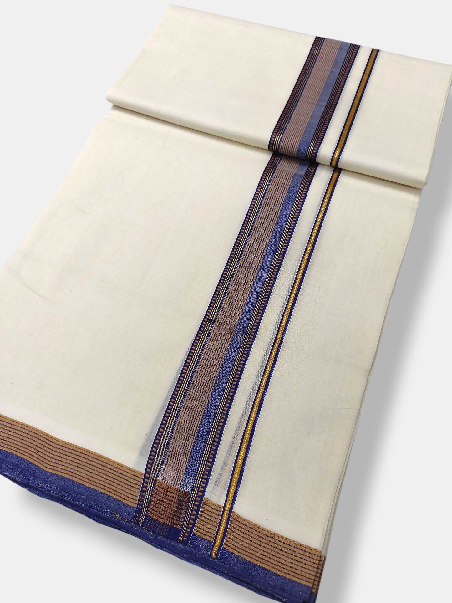 Kerala Premium Balaramapuram Handloom Dhoti/Mundu for Men