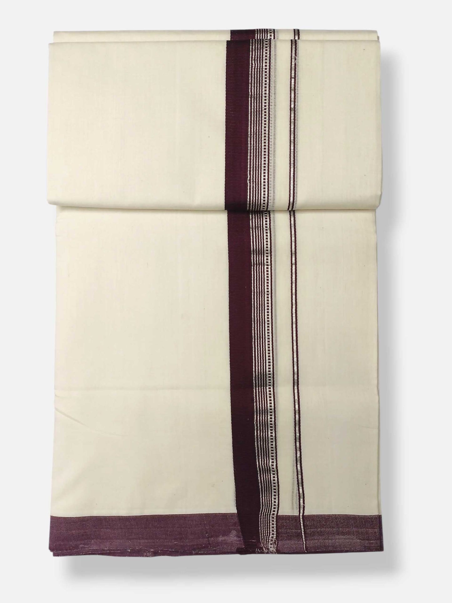Kerala Premium Balaramapuram Handloom Dhoti/Mundu for Men