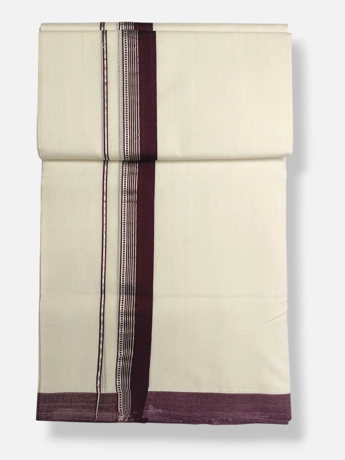 Kerala Premium Balaramapuram Handloom Dhoti/Mundu for Men