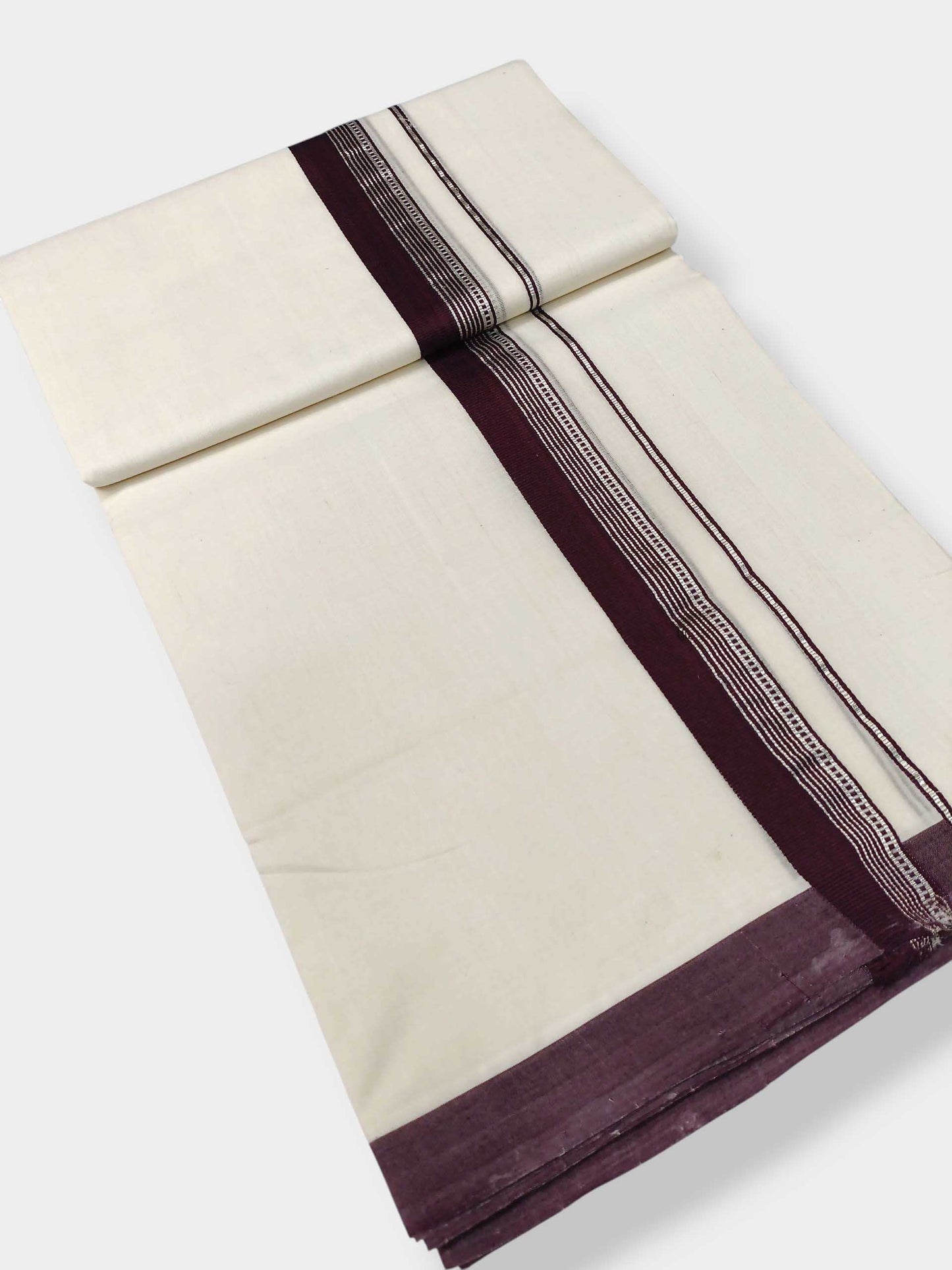 Kerala Premium Balaramapuram Handloom Dhoti/Mundu for Men