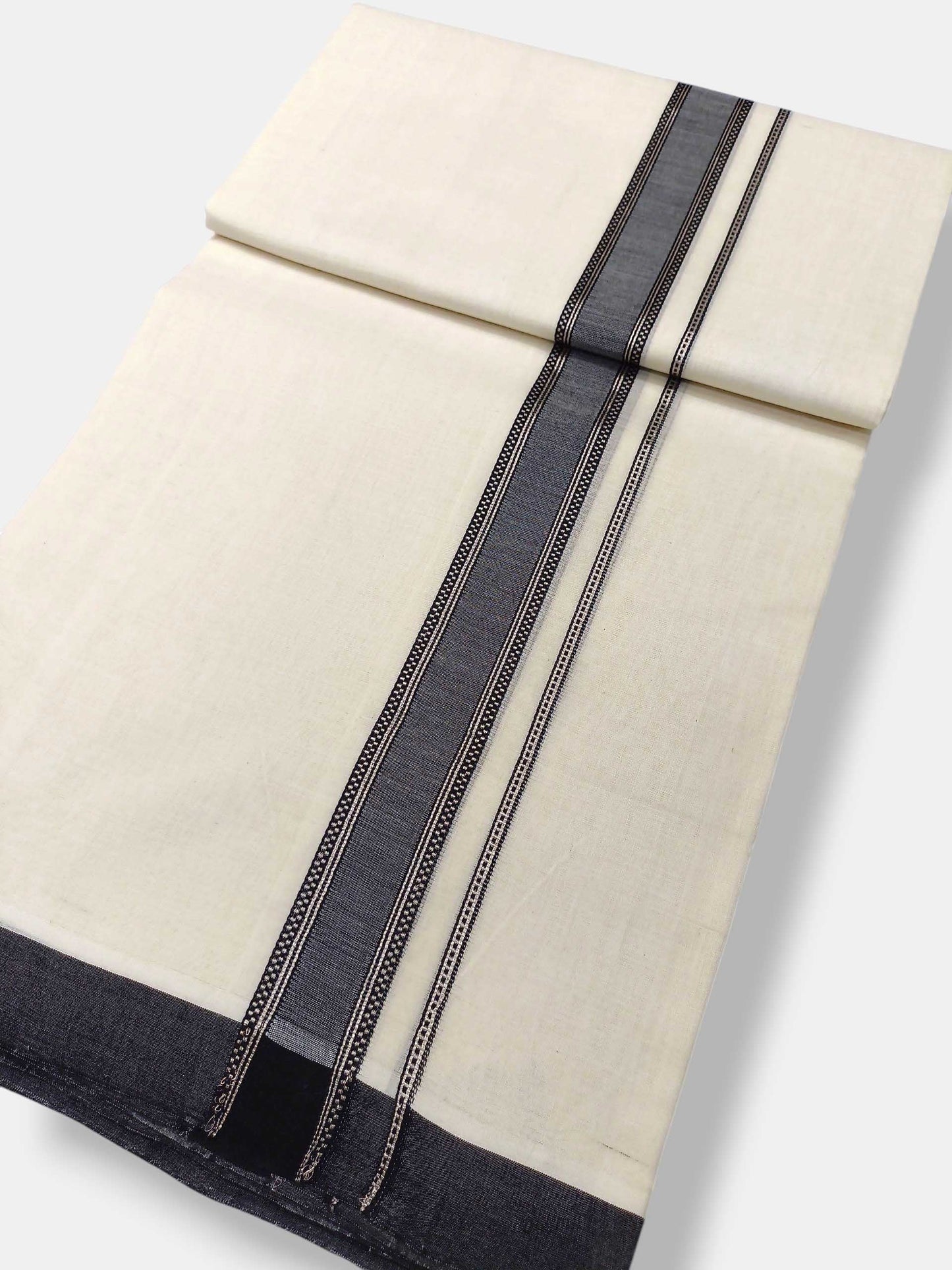 Kerala Premium Balaramapuram Handloom Dhoti/Mundu for Men