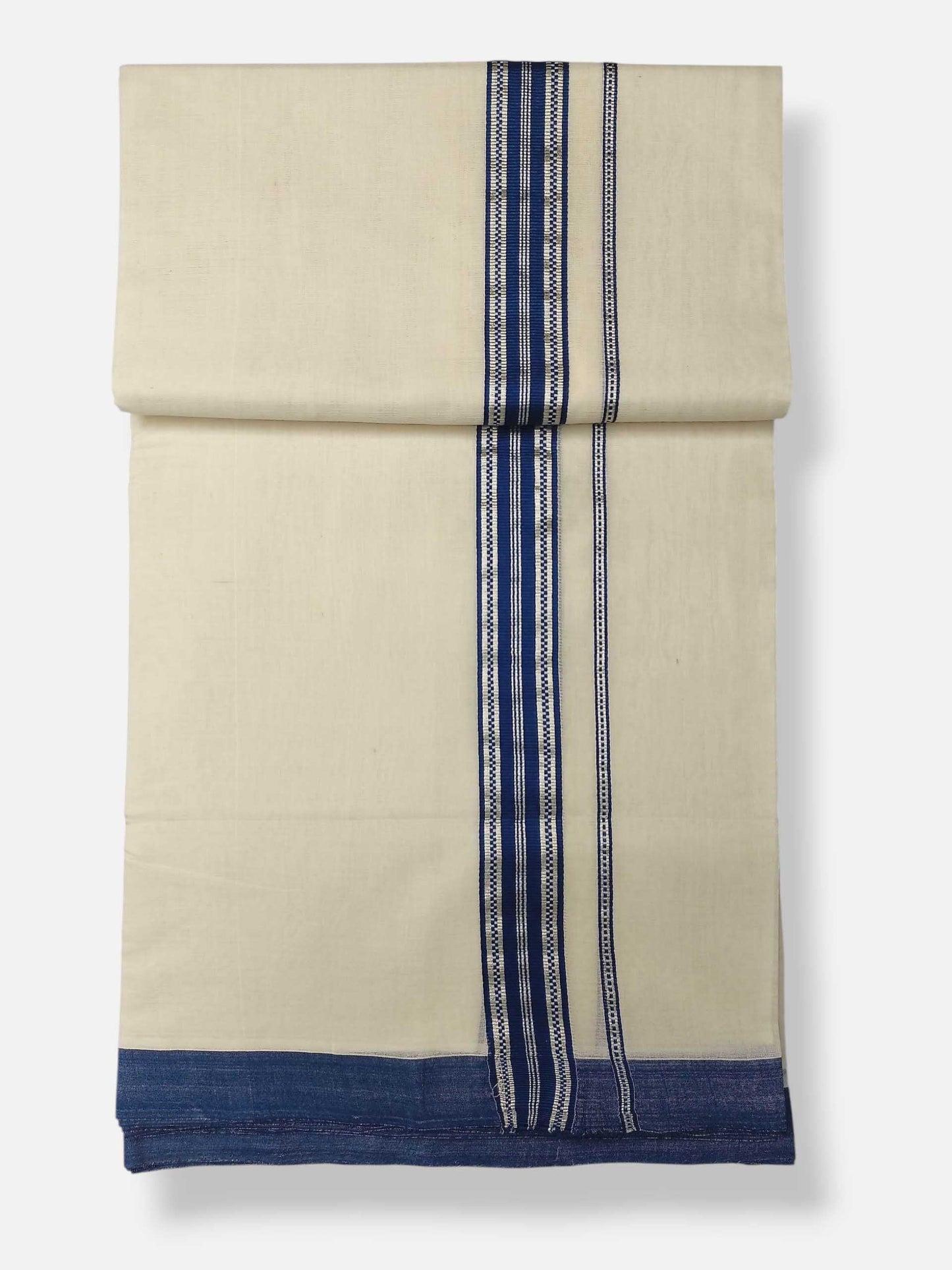 Kerala Premium Balaramapuram Handloom Dhoti/Mundu for Men